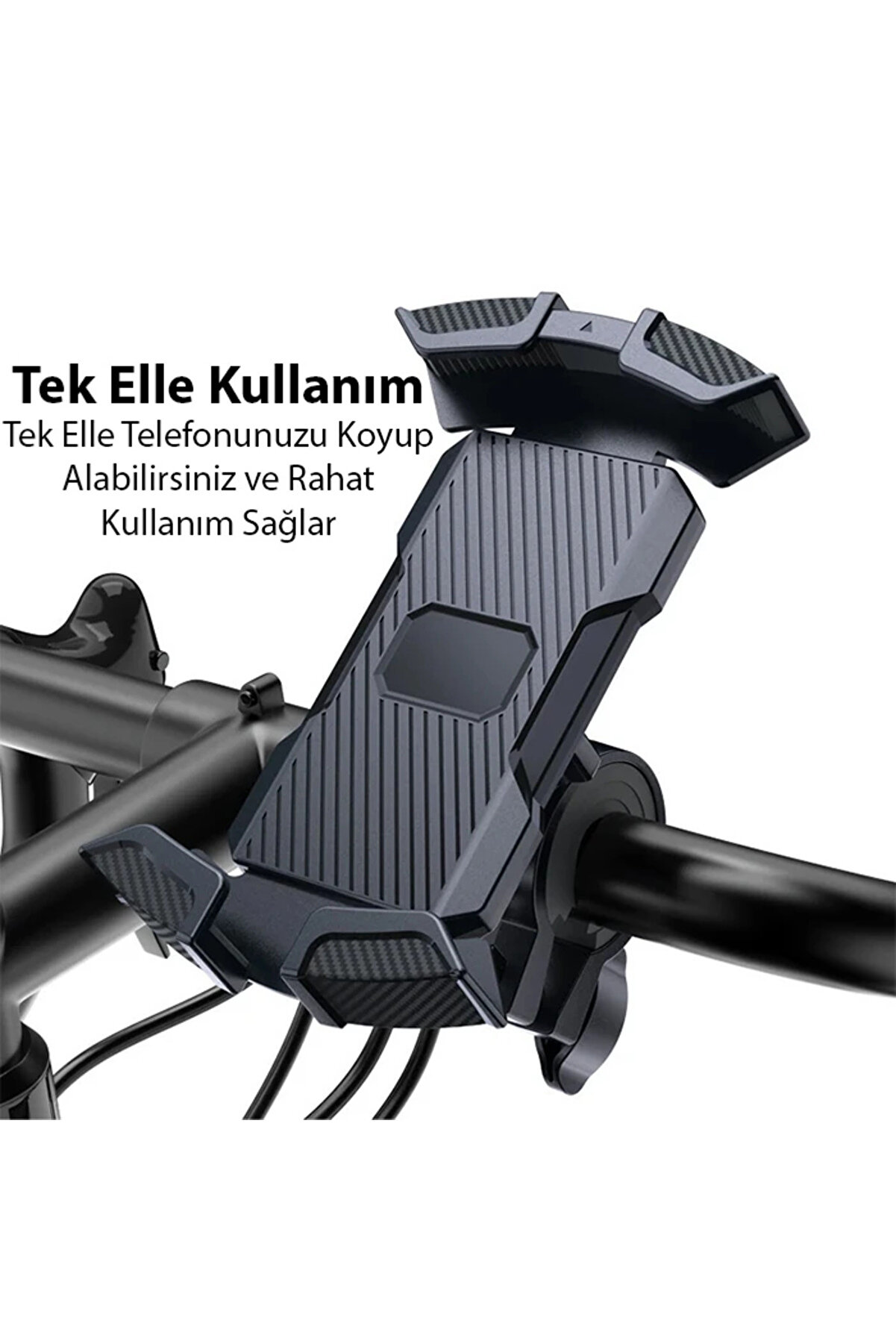 Ally K20 Motor Ve Bi̇si̇klet Gi̇donu İçi̇n Telefon Tutucu-(5775) - Gms9215-3632