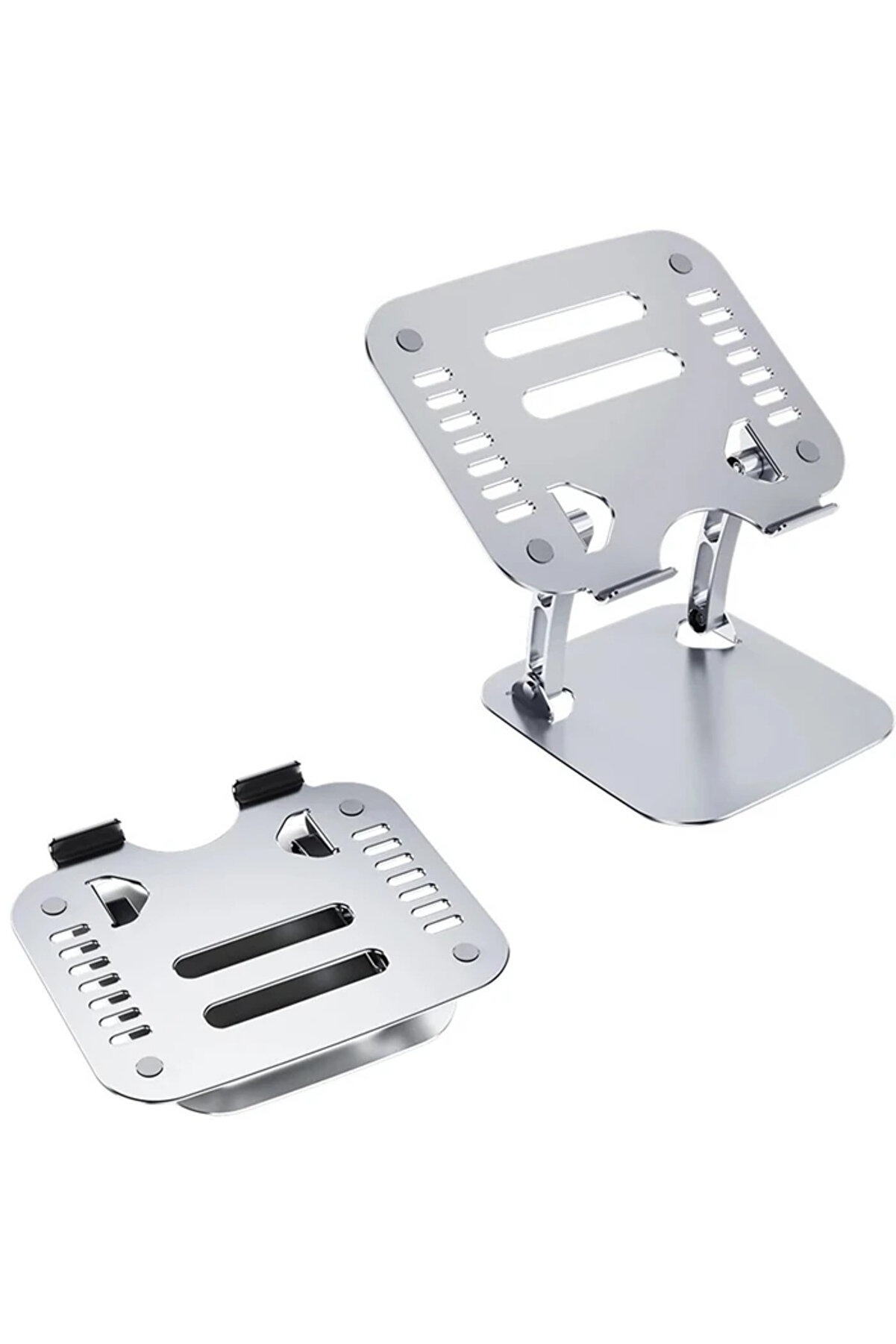 Ally T602 Ayarlanabi̇li̇r Katlanır Isı Havalandırmalı Alümi̇nyum Laptop Stand - Dropx2466-3395