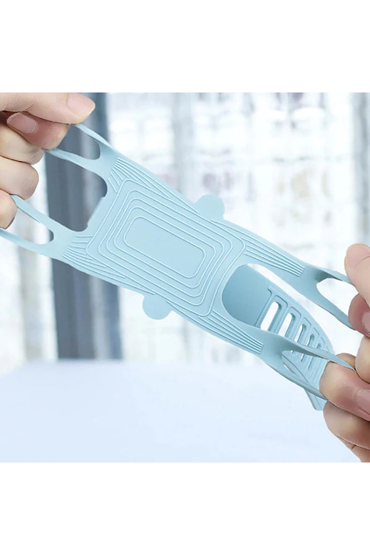 Uni̇versal Si̇li̇kon Bi̇si̇klet Motosi̇klet Telefon Tutucu-(1903) - Dropx7179-8845