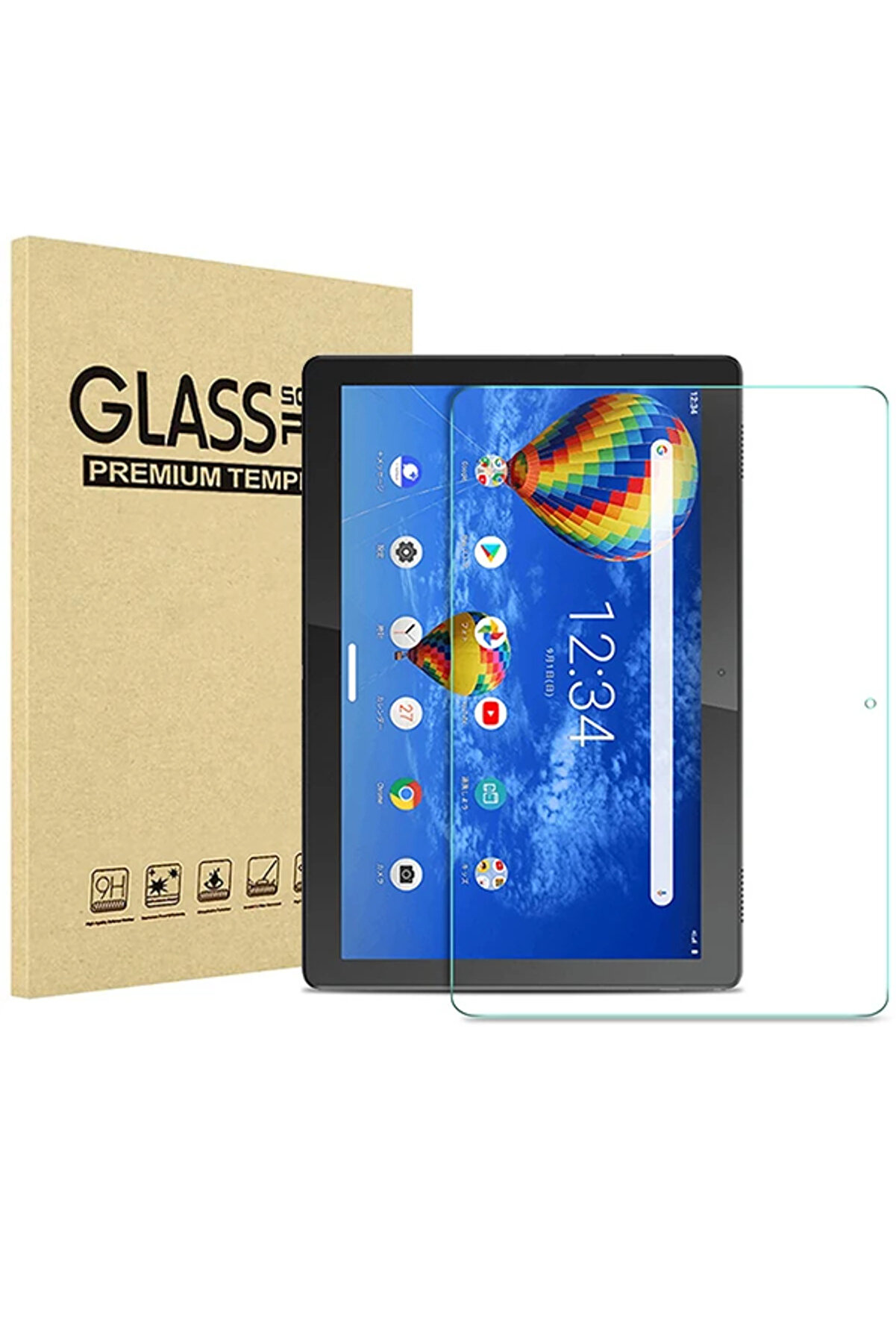 CepteToptan Yoga Tab 5 10.1 Tempered Kırılmaz Cam Ekran Koruyucu-(1903) - DROPX5240-5113