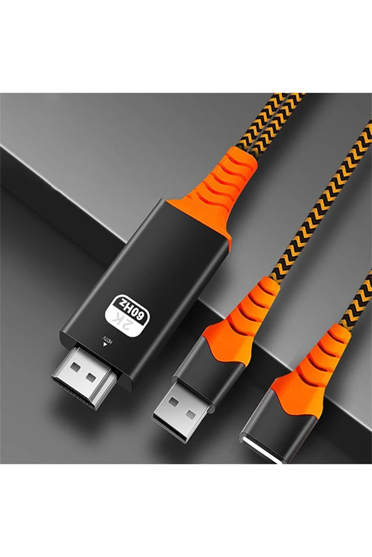 Ally Phone Usb Hdtv Cable Li̇ghtni̇ng Type C Hdmi̇ Kablosu-(5775) - Gms5946-4288