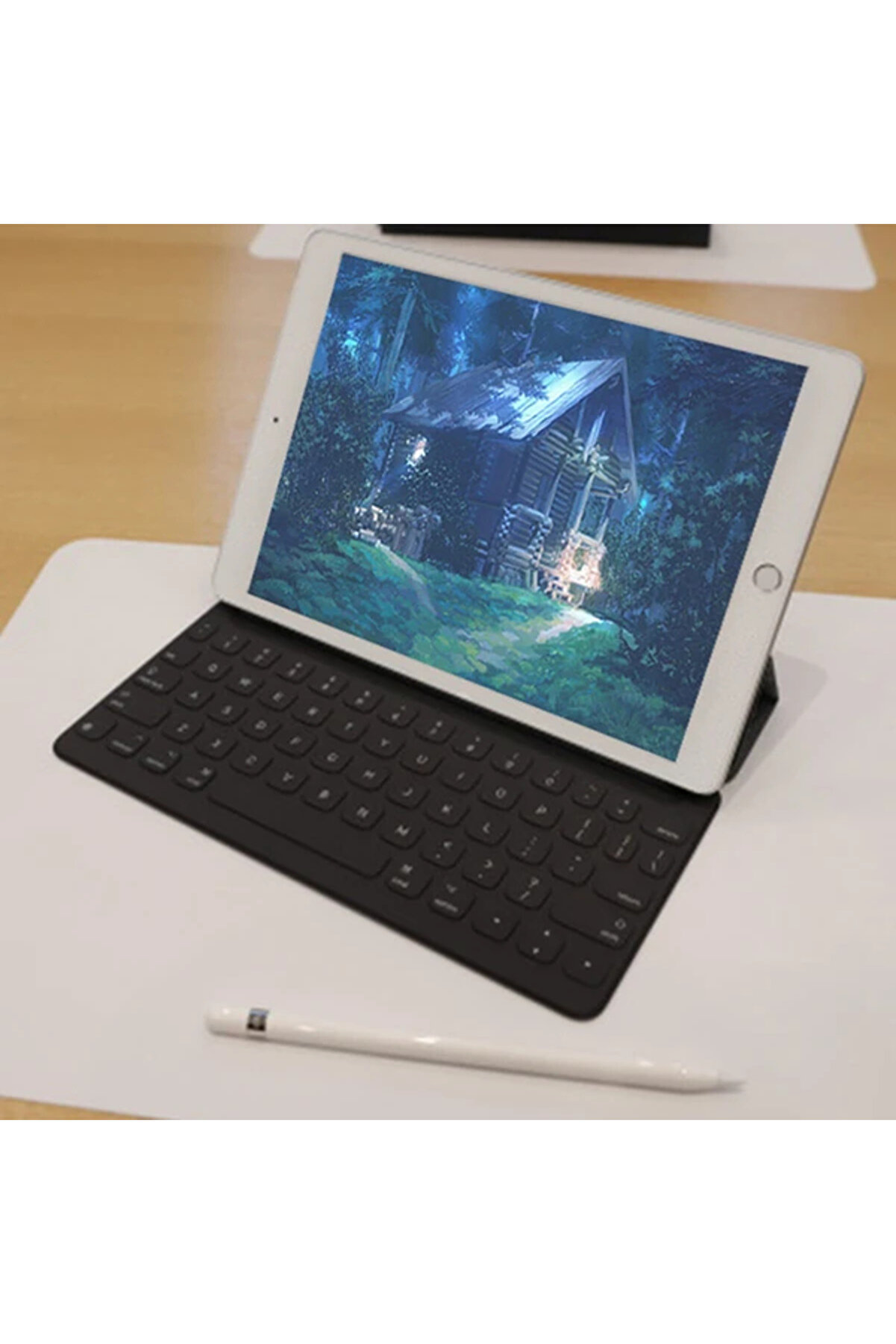 İpad 10.2 Uyumlu Paper Li̇ke Fi̇lm Darbe Emi̇ci̇ Pet Ekran Koruyucu (2021-2020-2019)-( - Dropx2700-6684