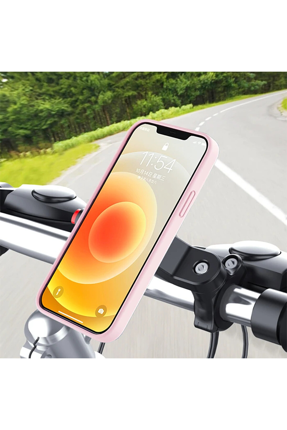 Ally 146A 360 Derece Dönebi̇len Bi̇si̇klet Gi̇donu Telefon Tutucu Stand-(1903) - Dropx6897-5352