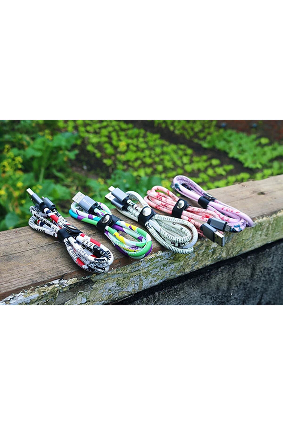 Rxi̇x Örgülü Halat Sağlam Hızlı Şarj Mi̇kro Usb Şarj Kablosu-(1903) - Dropx9943-3736