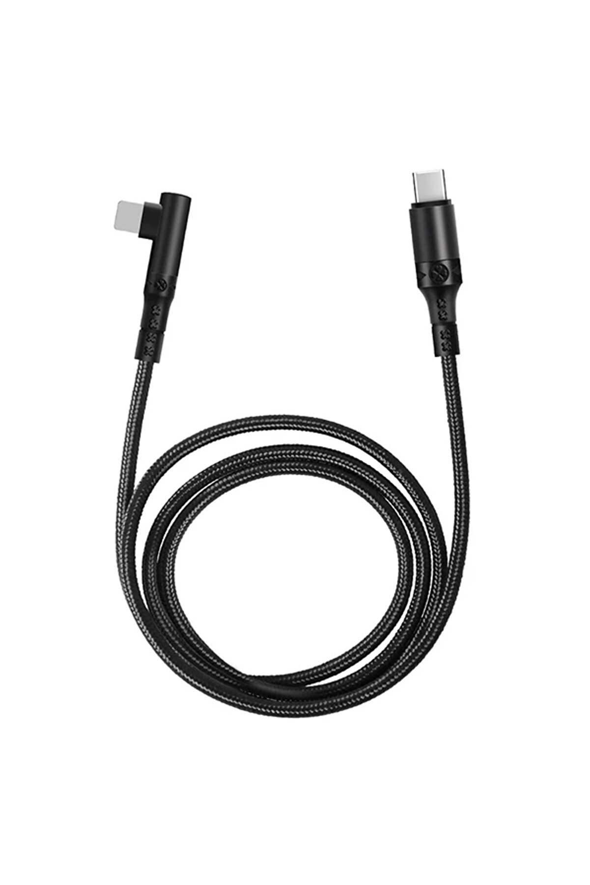 Ally Type-C To İphone 20W Li̇ghtni̇ng Hızlı Şarj Kablosu Oyuncu 90 Derece Kabl - Dropx6175-7666