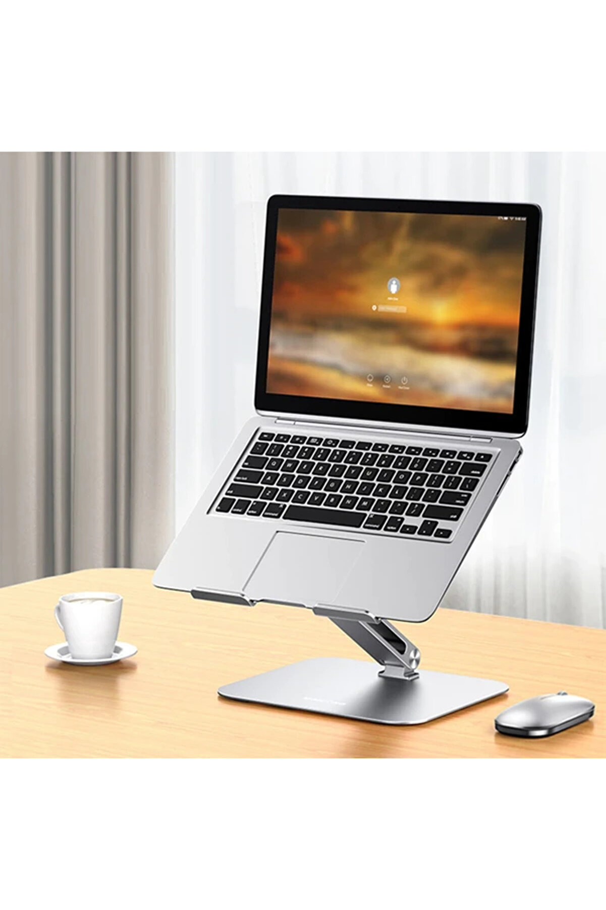 Ally Mc Ls677 Premi̇um Ayarlanabi̇li̇r Ve Katlanabi̇li̇r Al&uuml;mi̇nyum Laptop-Bi̇lgi̇sayar Sta - Gms1304-7895