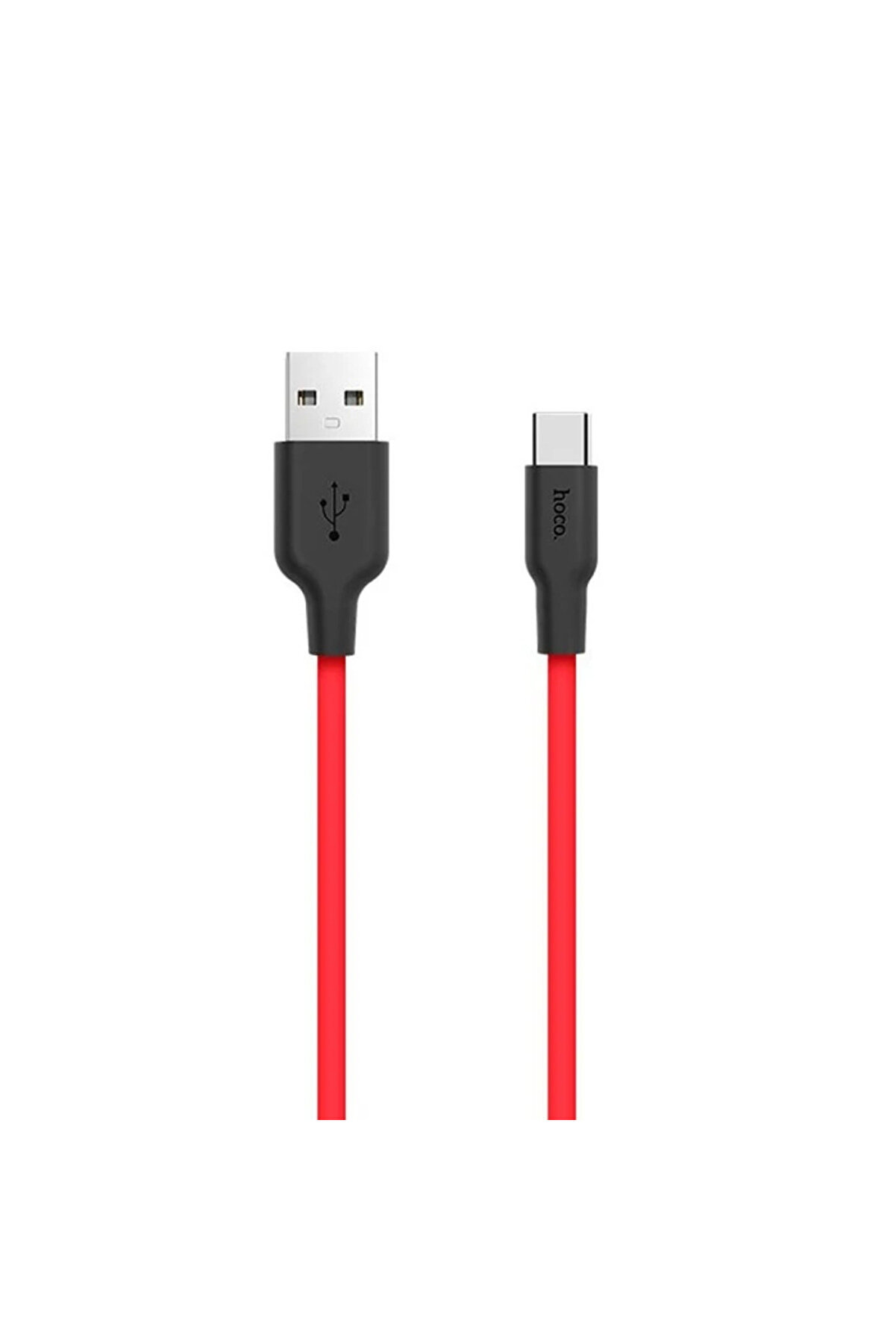 CepteToptan HOCO X21 USB to Type-C 3A Silikon Hızlı Şarj ve Data Kablosu-(1903) - DROPX7189-5093