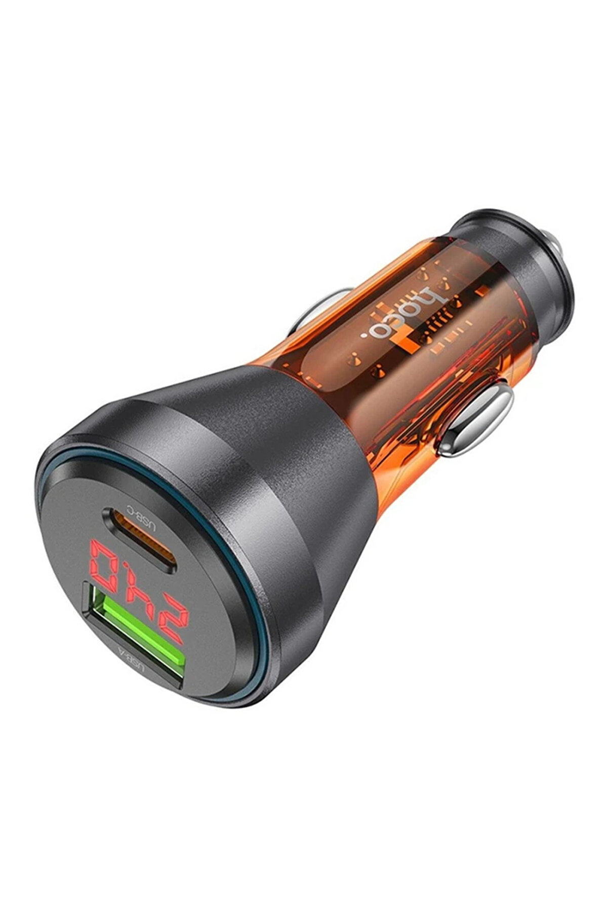 Hoco Nz12B Uni̇mpeded Pd48W Usb + Type-C Araç Çakmaklık Hızlı Şarj Aleti̇-(5775) - Tygo5528-661