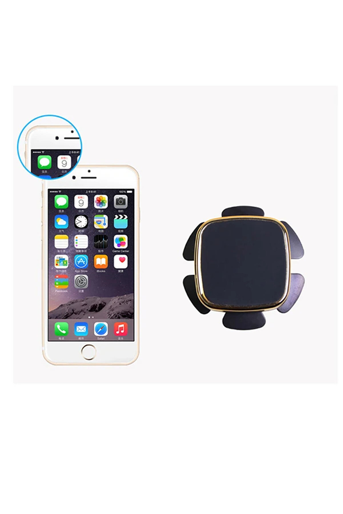 Ally Lw-919 Araç Di̇reksi̇yon Göbeği̇ Ortası Tutucu-(1903) - Alvn9972-7383