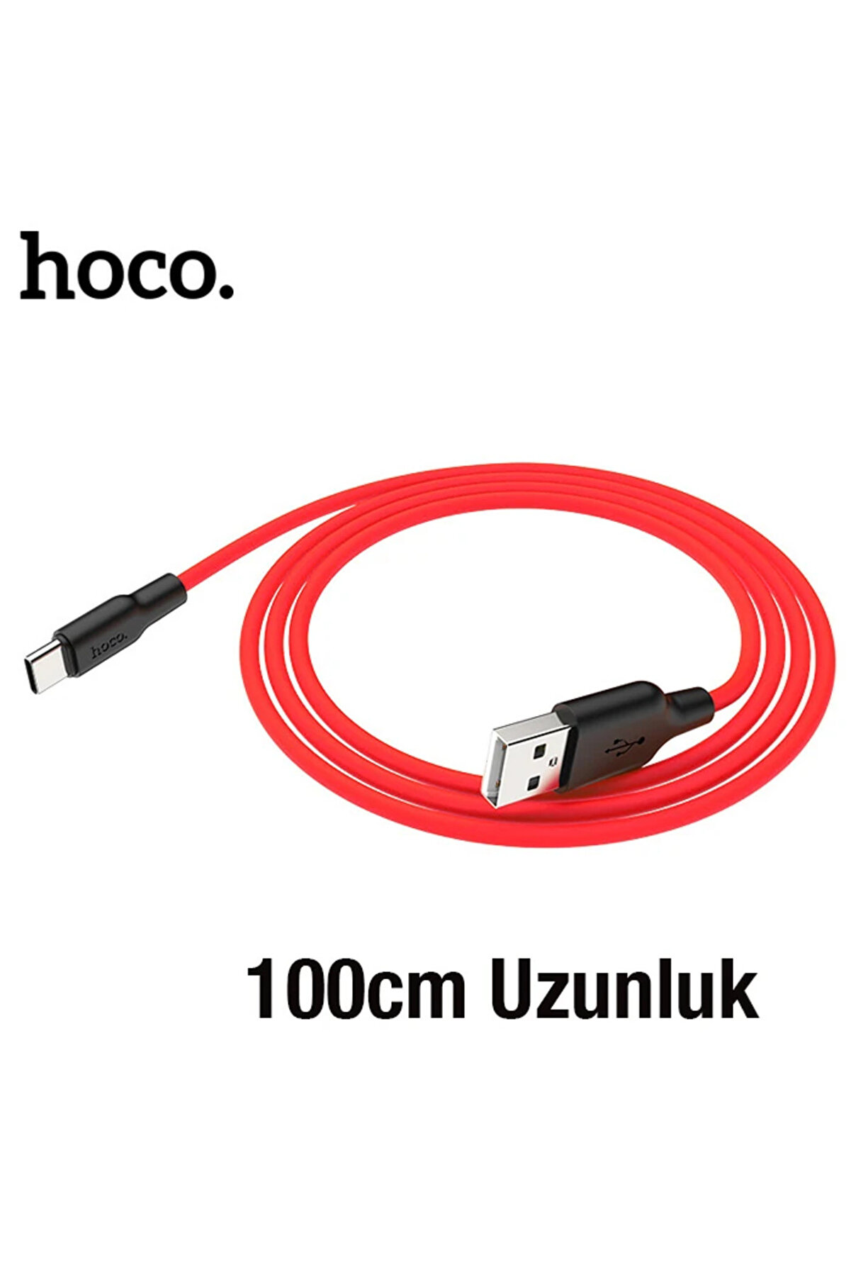 Hoco X21 Plus Usb To Type-C 3A Si̇li̇kon Hızlı Şarj Ve Data Kablosu-(5775) - Tygo4810-4714