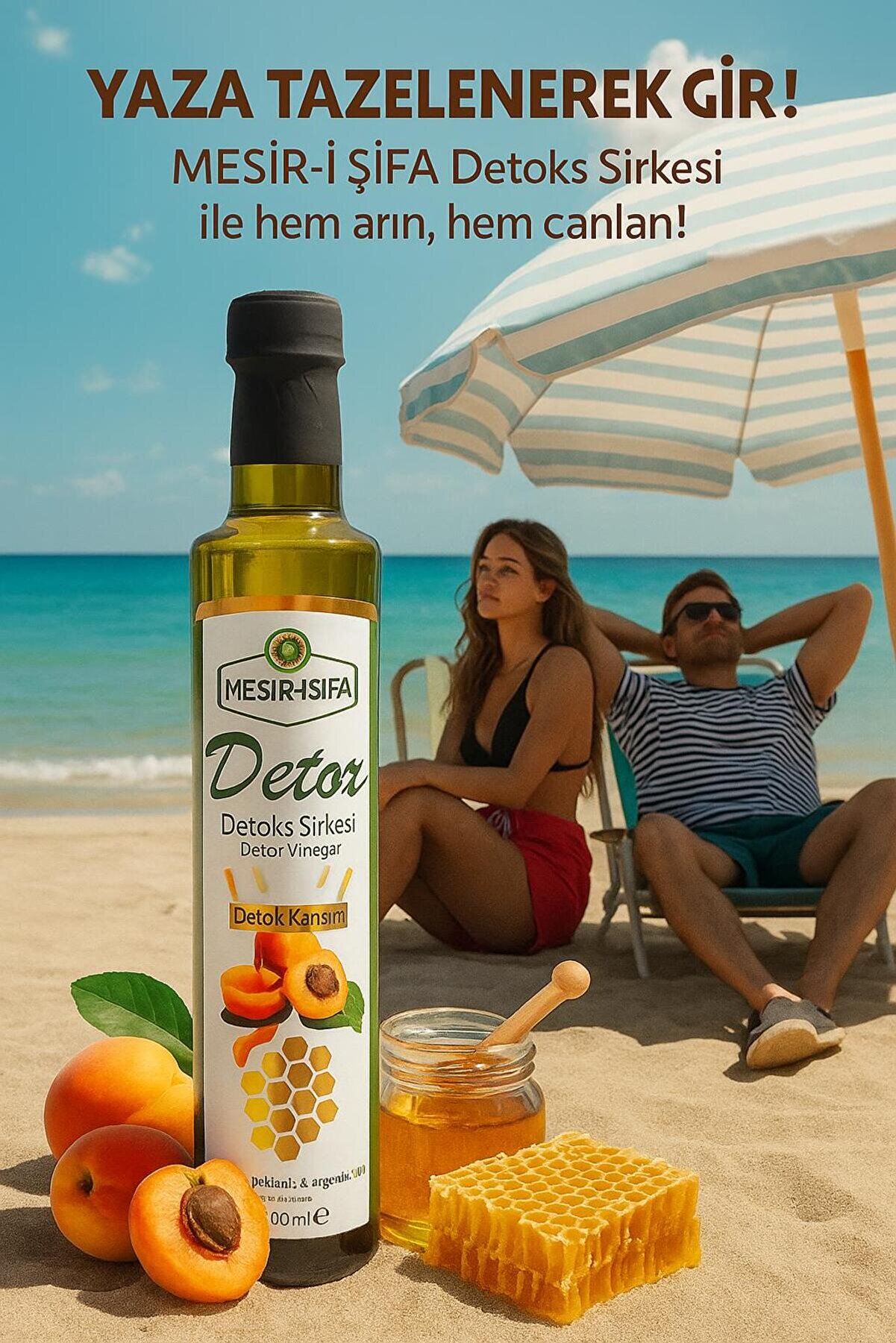 aleyna baharat Mesiri Şifa Detox Sirkesi 500 ml