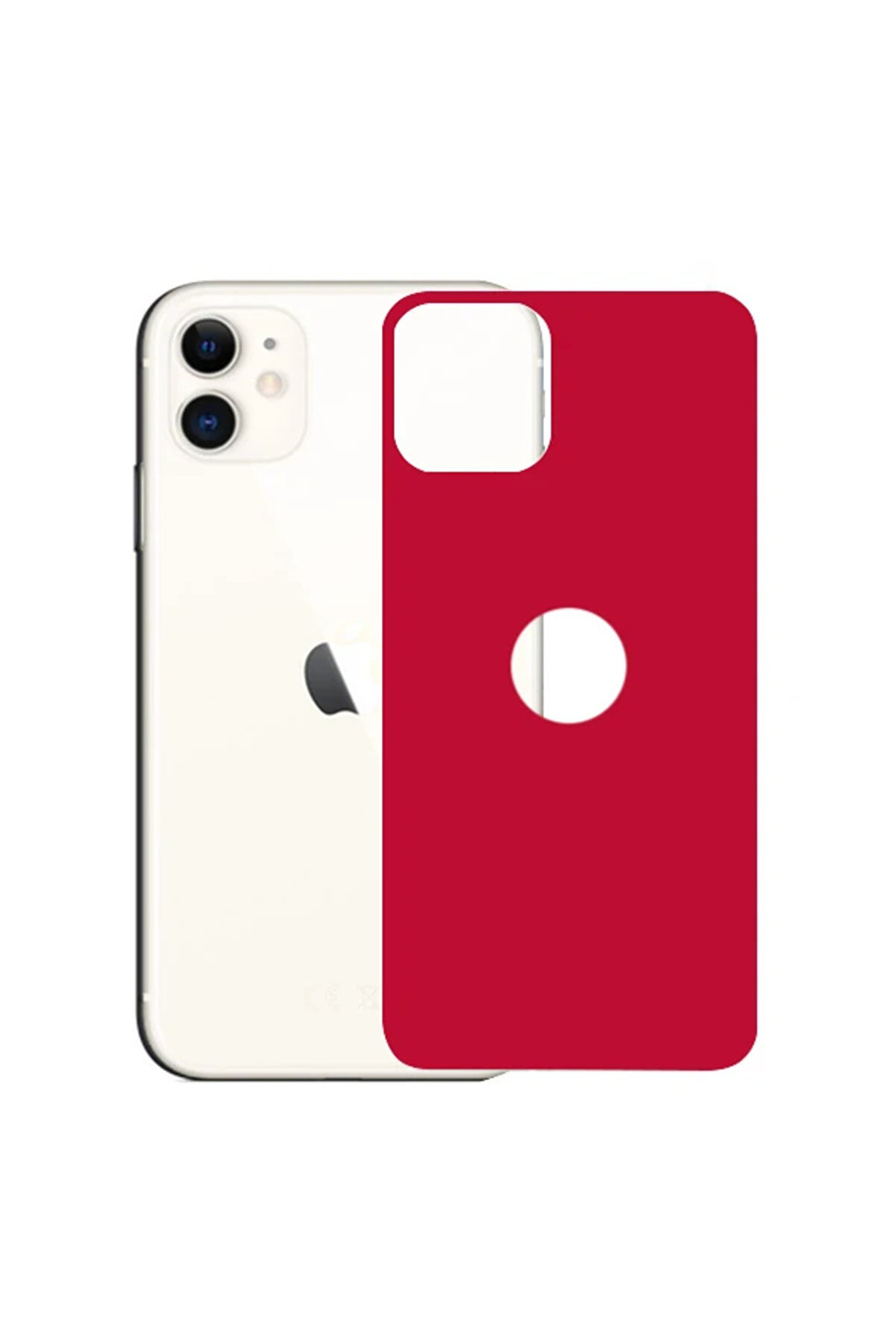 İphone 11 6.1 İnch Full Arka Koruma Tempered Kırılmaz Cam-(1903) - Dropx6714-5669