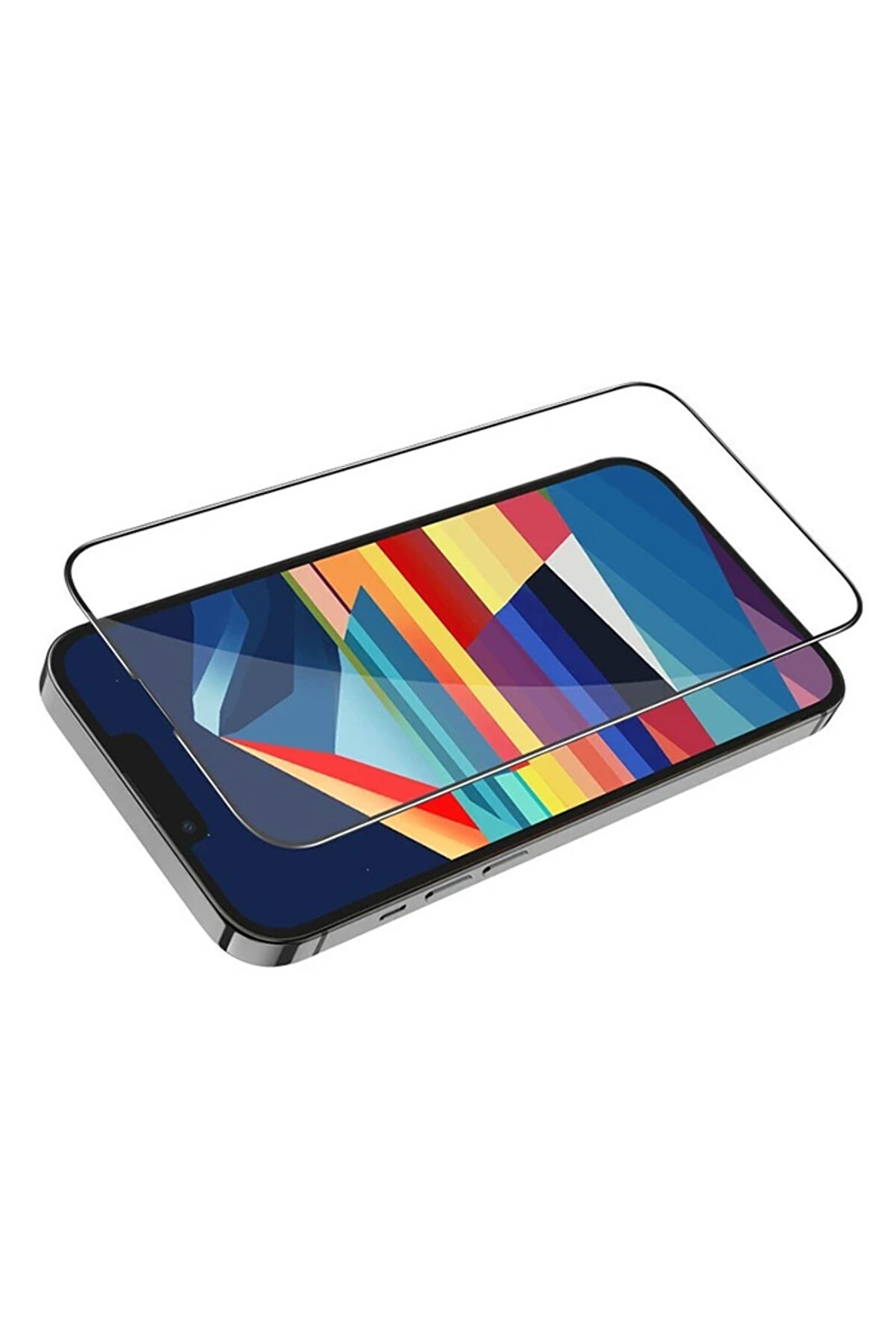 Hoco İphone 15 Plus 5D Tempered Kırılmaz Cam Ekran Koruyucu 25 Adet Set-(1903) - Dropx2531-5457