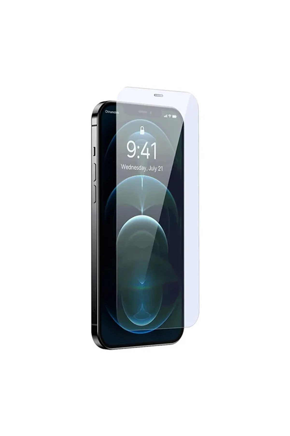 Crystal 0.3Mm İphone 12 Pro Max Tempered Ekran Koruyucu 2 Adet Set-(1903) - Dropx3591-9627
