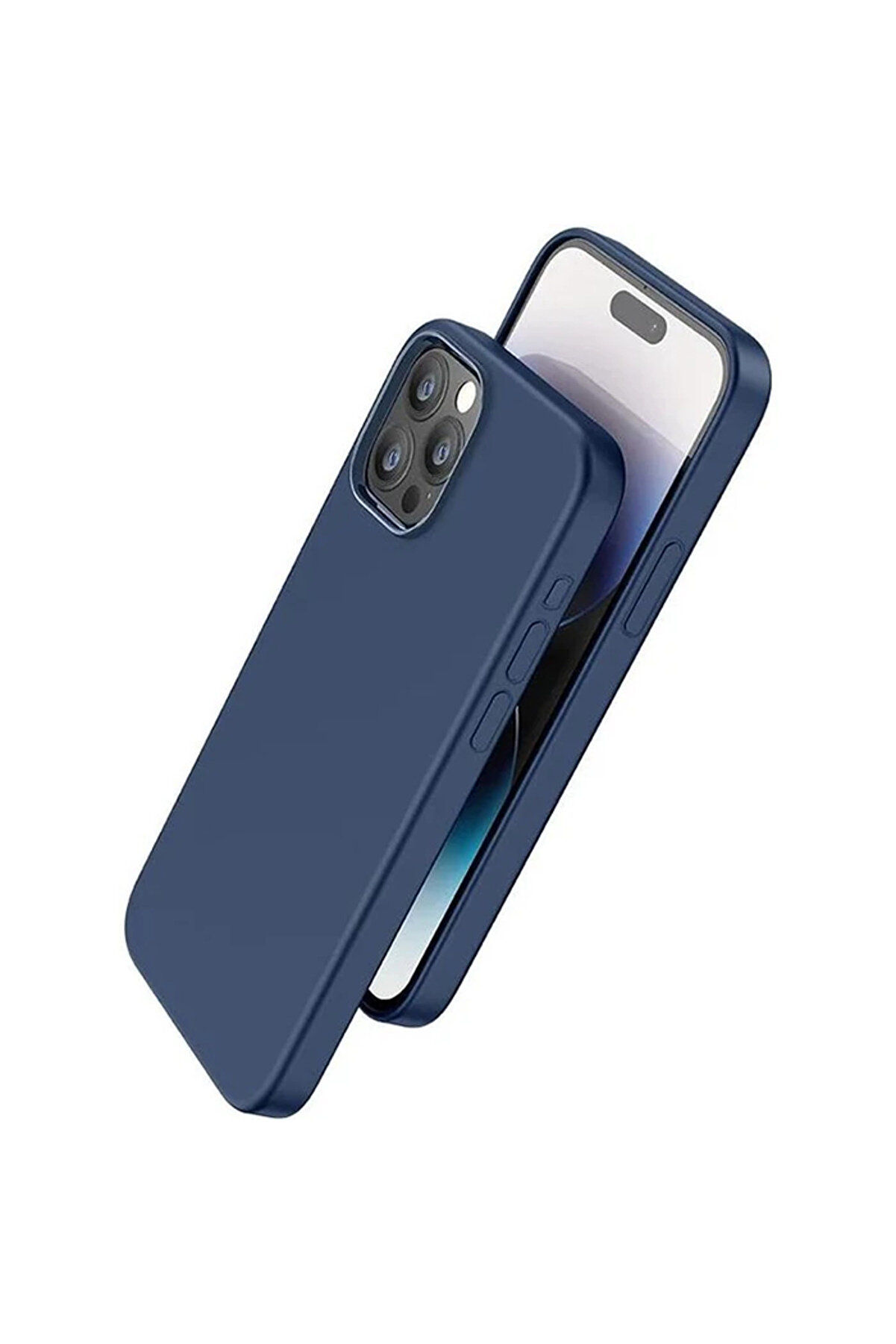 Moda Shop & Butik mrpurple HOCO Pure Series iPhone 15 Pro Max Manyetik Silikon Kılıf-(5775)