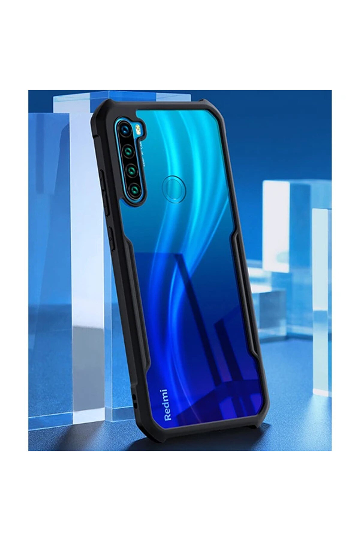 Xi̇aomi̇ Redmi̇ Note 8T Shok Absorpti̇on Pc+Tpu Darbe Emi̇ci̇ Kılıf-(1903) - Dropx6920-3771