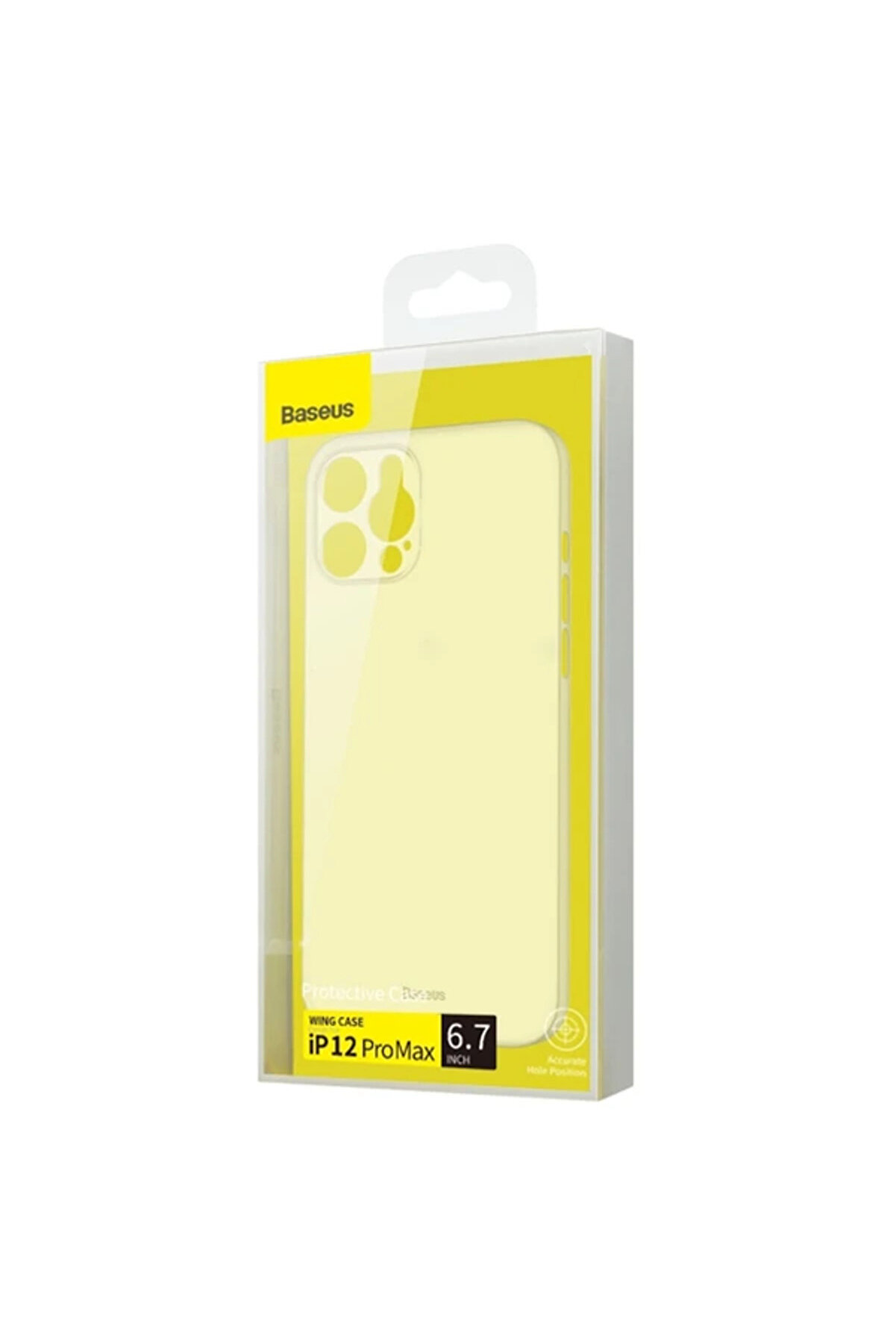 Wi̇ng Seri̇es İphone 12 Pro Max 6.7İnch Ultra İnce Pp Kılıf-(5775) - Gms5253-6437