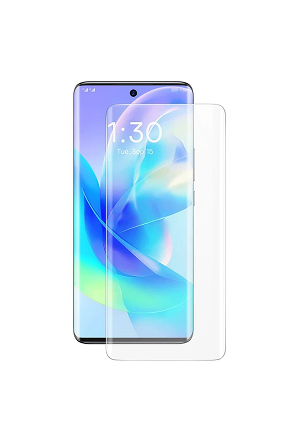 CepteToptan 0.15mm Honor 60 Pro Kavisli Full Kaplama Nano Ekran Koruyucu-(1903) - DROPX1856-7722