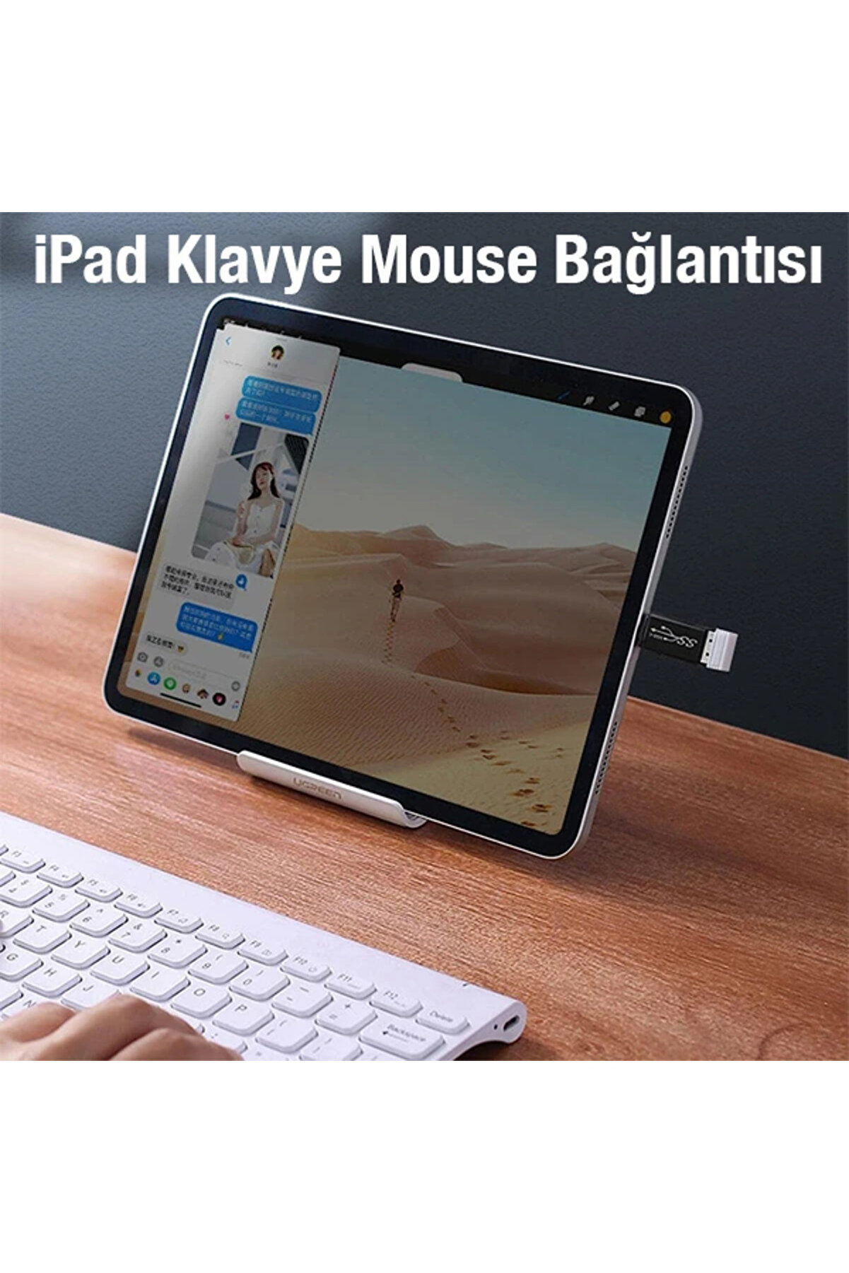 Ally Di̇şi̇ Usb To Type-C Otg Çevi̇ri̇ci̇ Dönüştürücü Adaptör-(5775) - Gms7583-5746