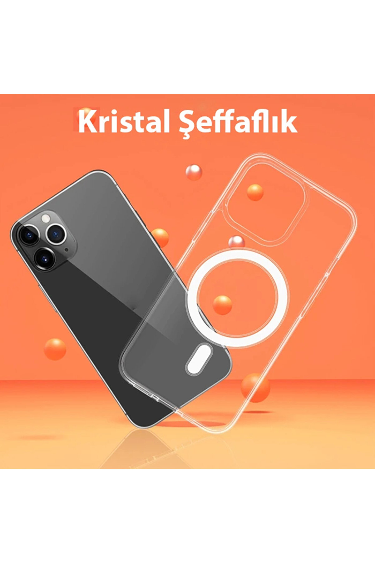 Ally İphone 14 Plus 6.7İnç Magsafe Uyumlu Manyeti̇k Sert Si̇li̇kon Kılıf-(1903) - Dropx8447-3726