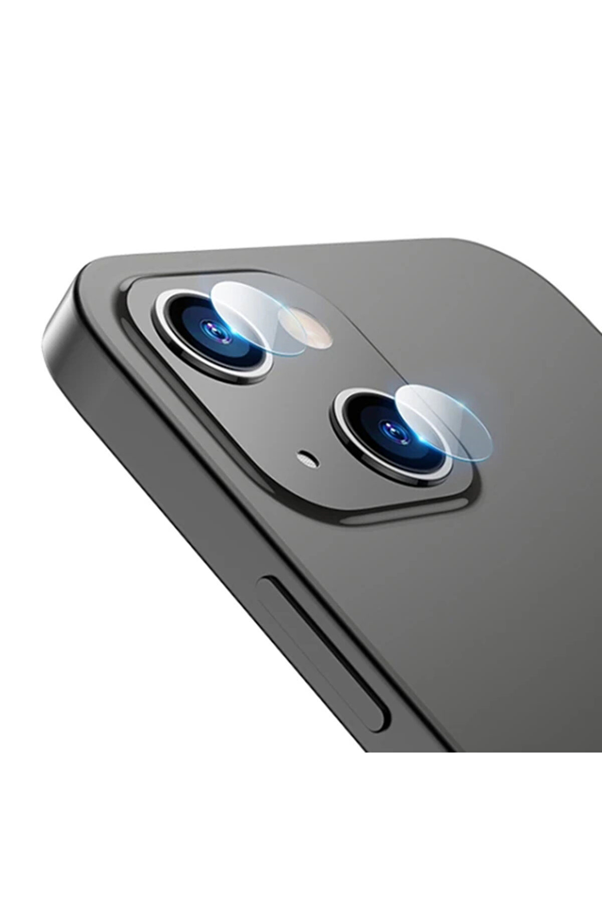 CepteToptan ALLY İPhone 13-13 Mini Tempered Glass Cam Kamera Koruyucu-(1903) - DROPX8919-7879