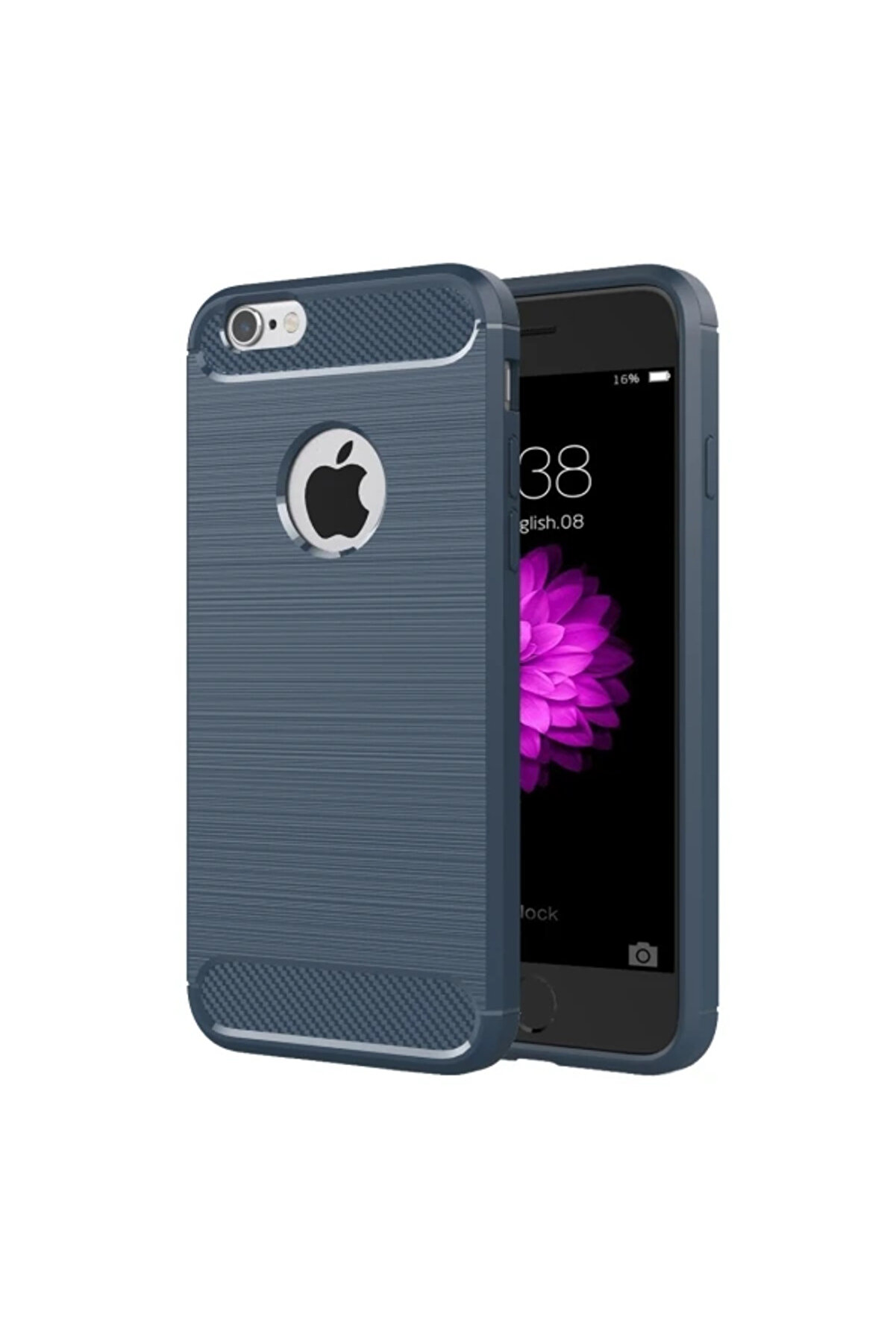 İphone Se3-Se2 İphone 8-7 Kılıf Dark Ultra Koruma Si̇li̇kon Kılıf-(5775) - Gms6107-9108