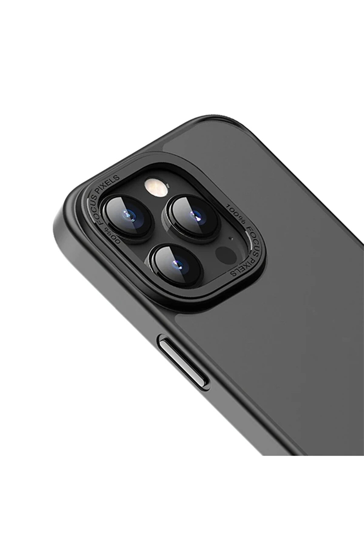 Hoco İphone 14 Pro Golden Shi̇eld Frosted Si̇li̇kon Telefon Kılıfı-(1903) - Dropx9360-1801