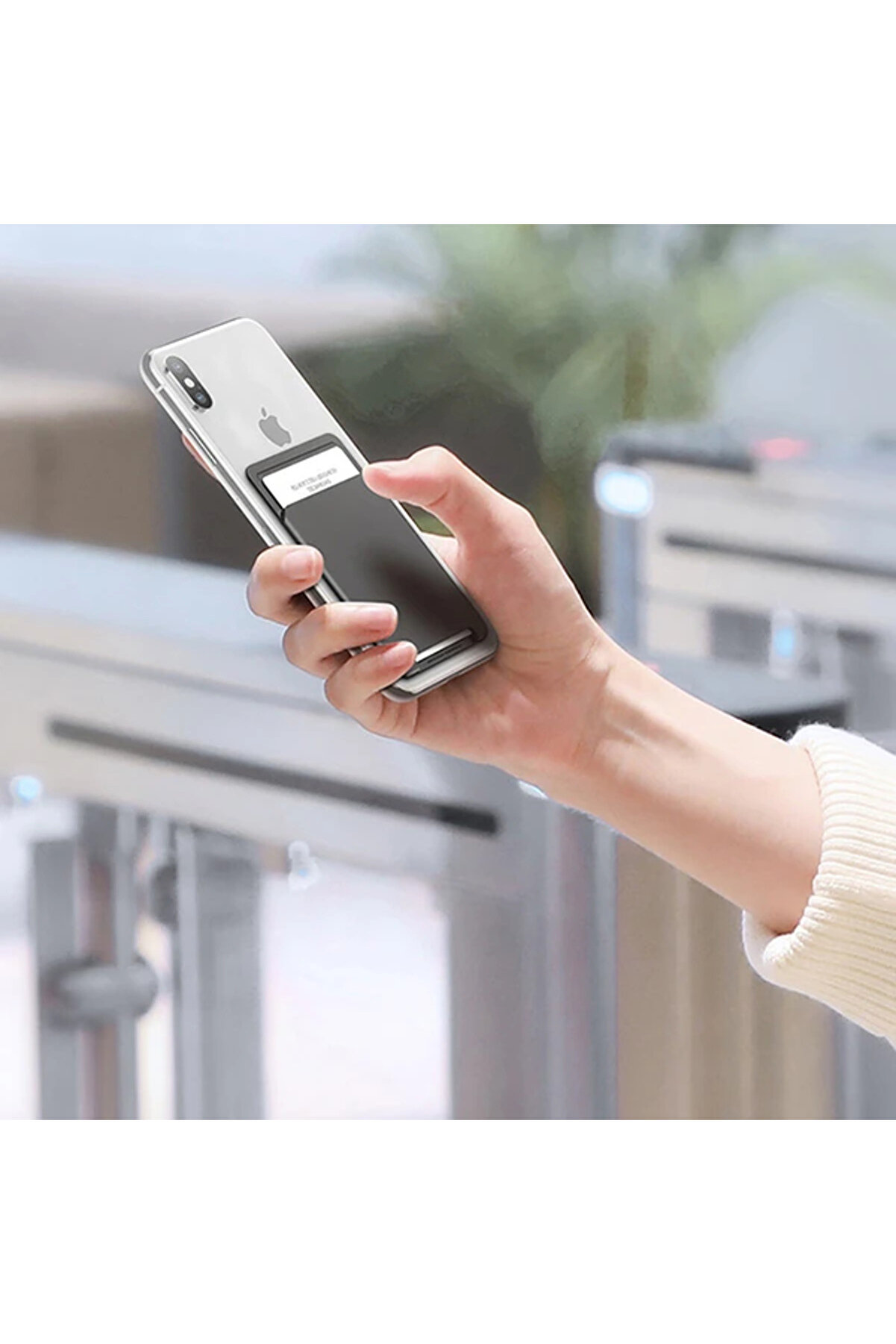 Back Sti̇ck Uni̇versal Telefon Arkası Kart Yuvası Cüzdan-(5775) - Gms6852-9033