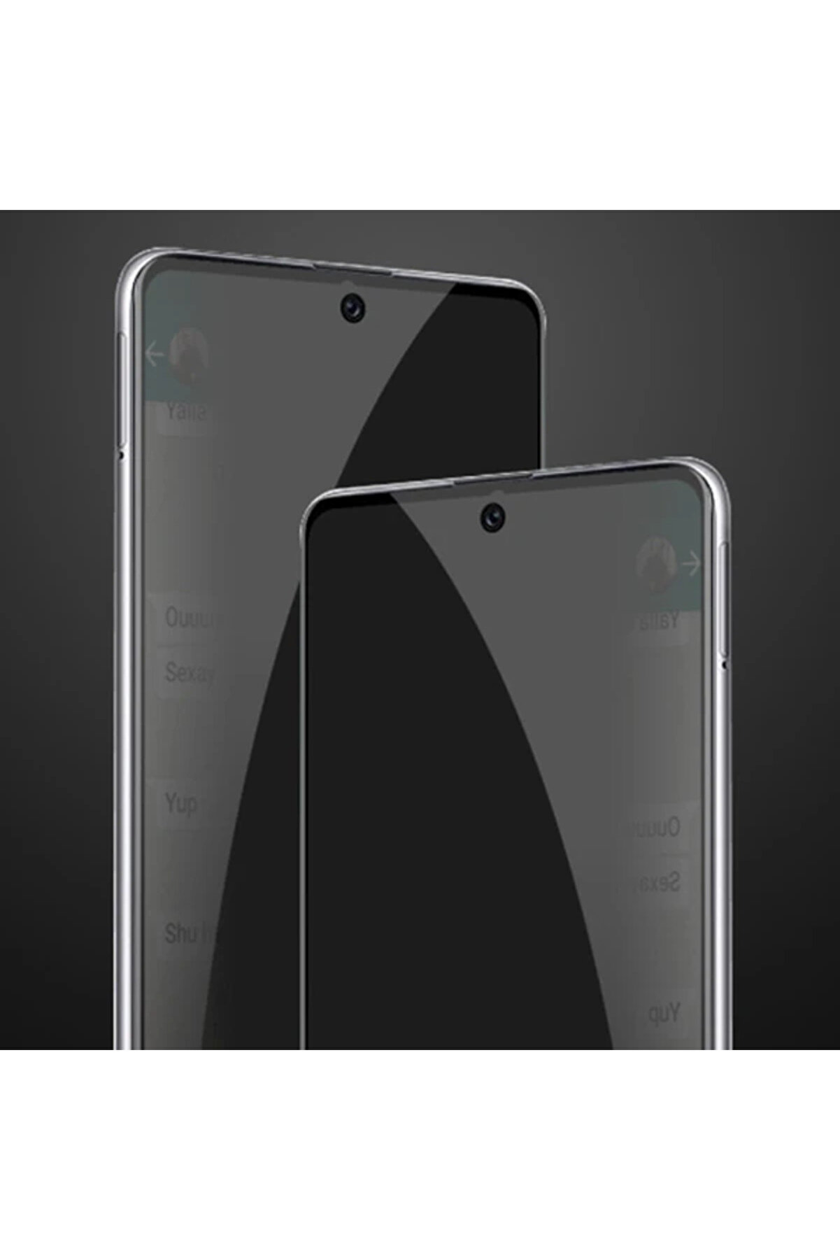 Ally Sm Galaxy A71 3D Full Pri̇vacy Gi̇zli̇li̇k Tempered Cam Ekran Koruyucu-(1903) - Dropx9841-3043