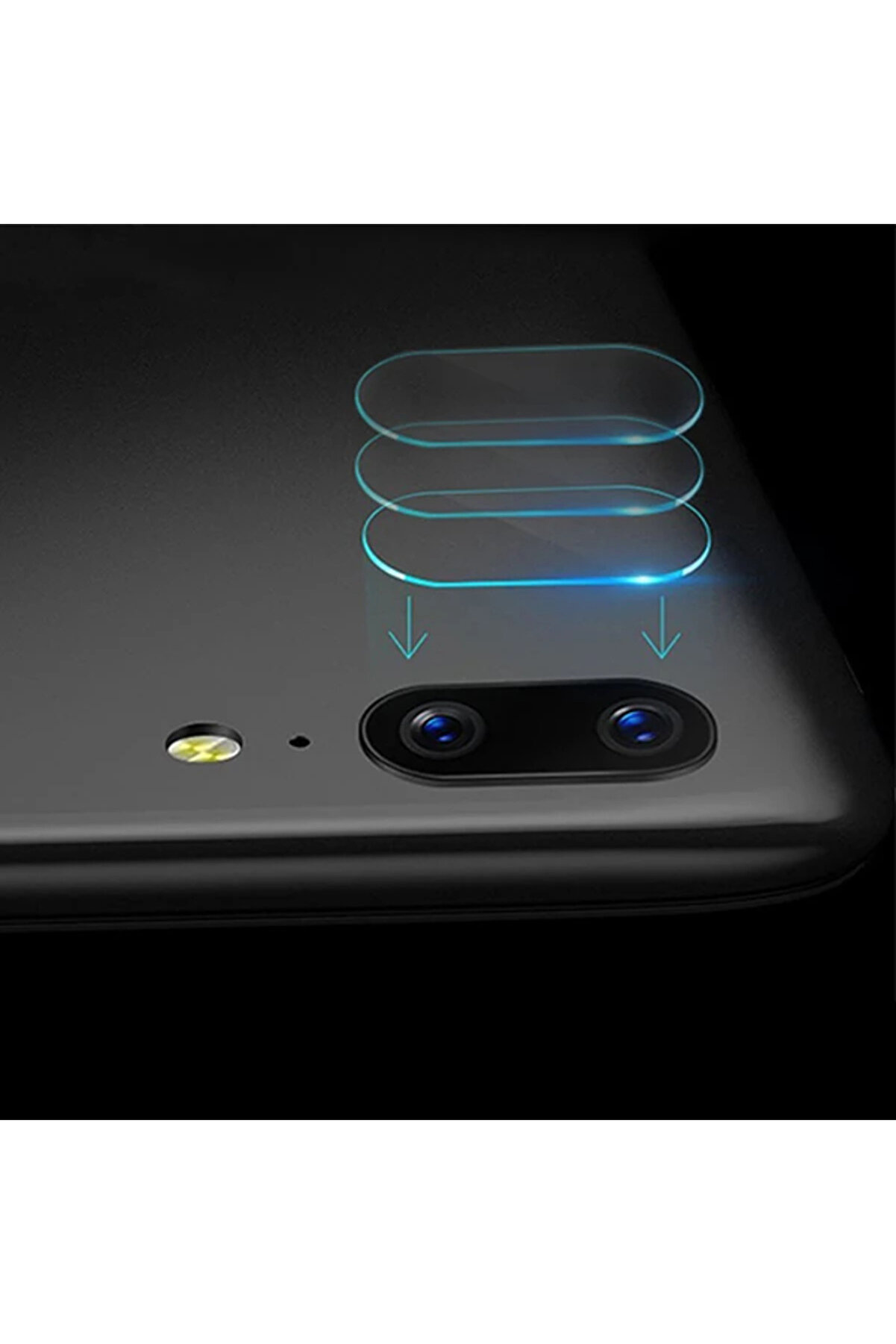 toyigoo Gor Oneplus 6 Nano Kamera Koruyucu 3 Adet Set-(5775) - tygo8701-7356