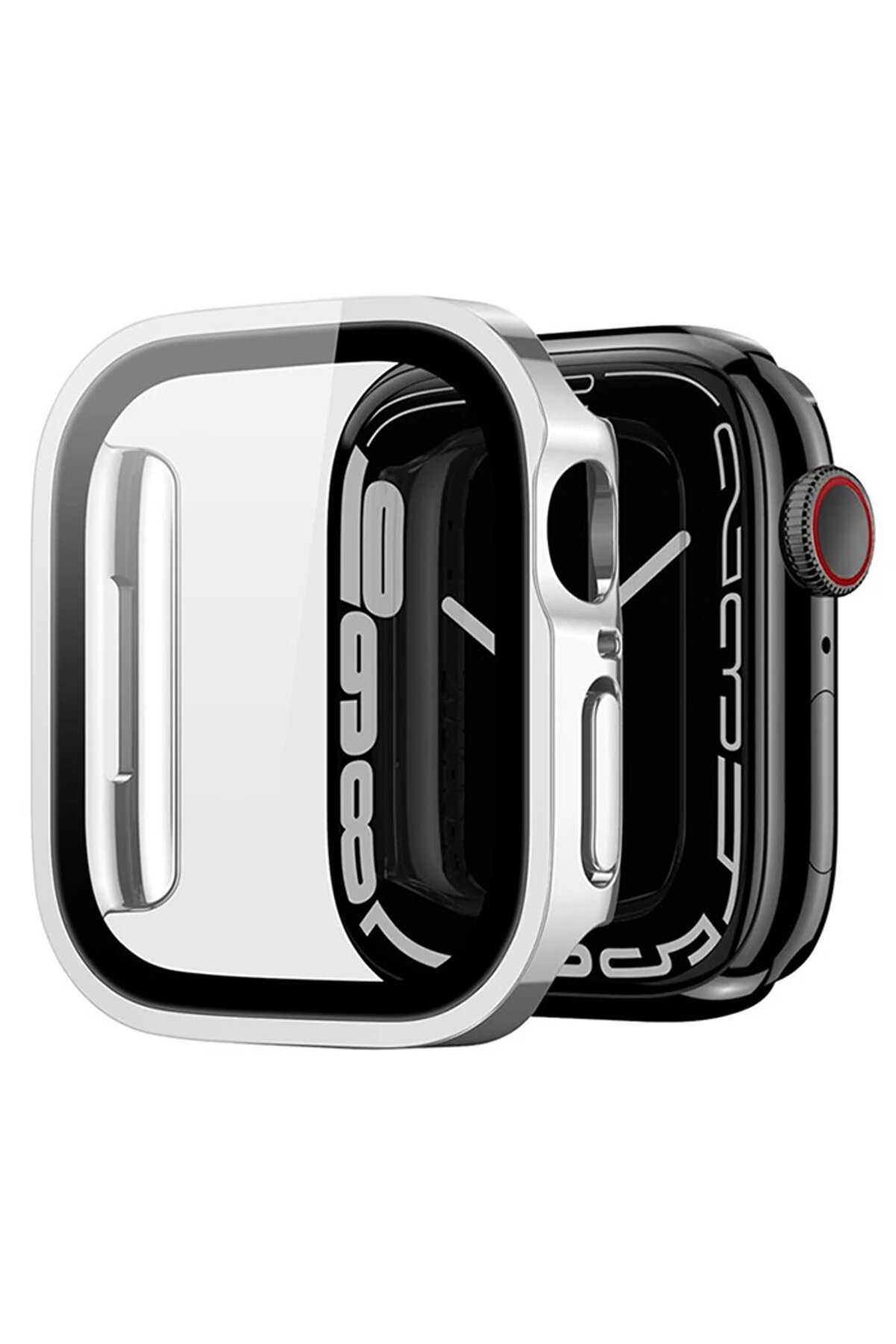 Dux Duci̇s Hamo Seri̇es Apple Watch 41Mm İçi̇n Hard Pc Full Koruma Sert Armor Zır - Dropx7819-4379