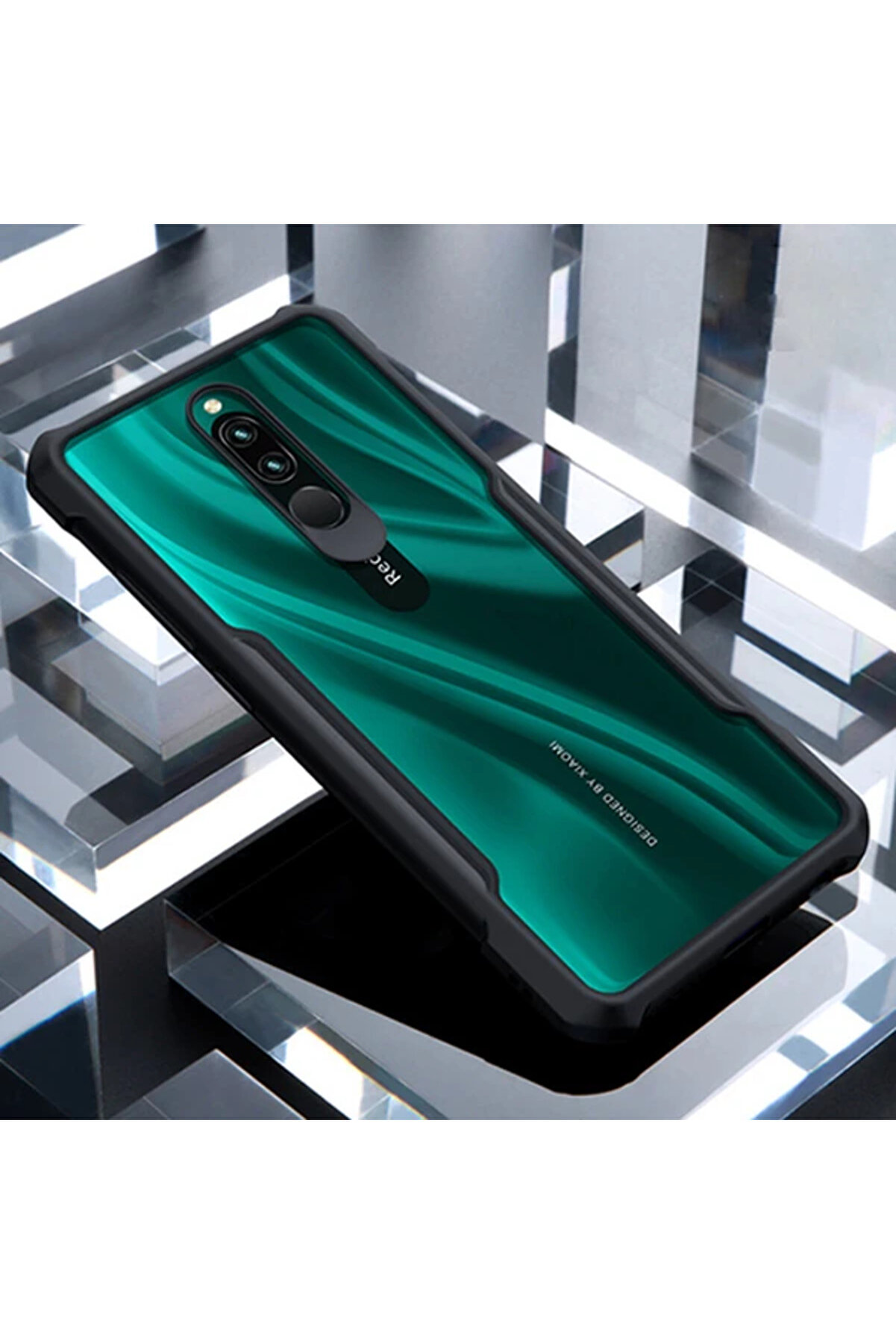 gizmurstore Xiaomi Redmi 8 Shok Absorption PC+TPU Darbe Emici Kılıf-(5775) - GMS4329-7614