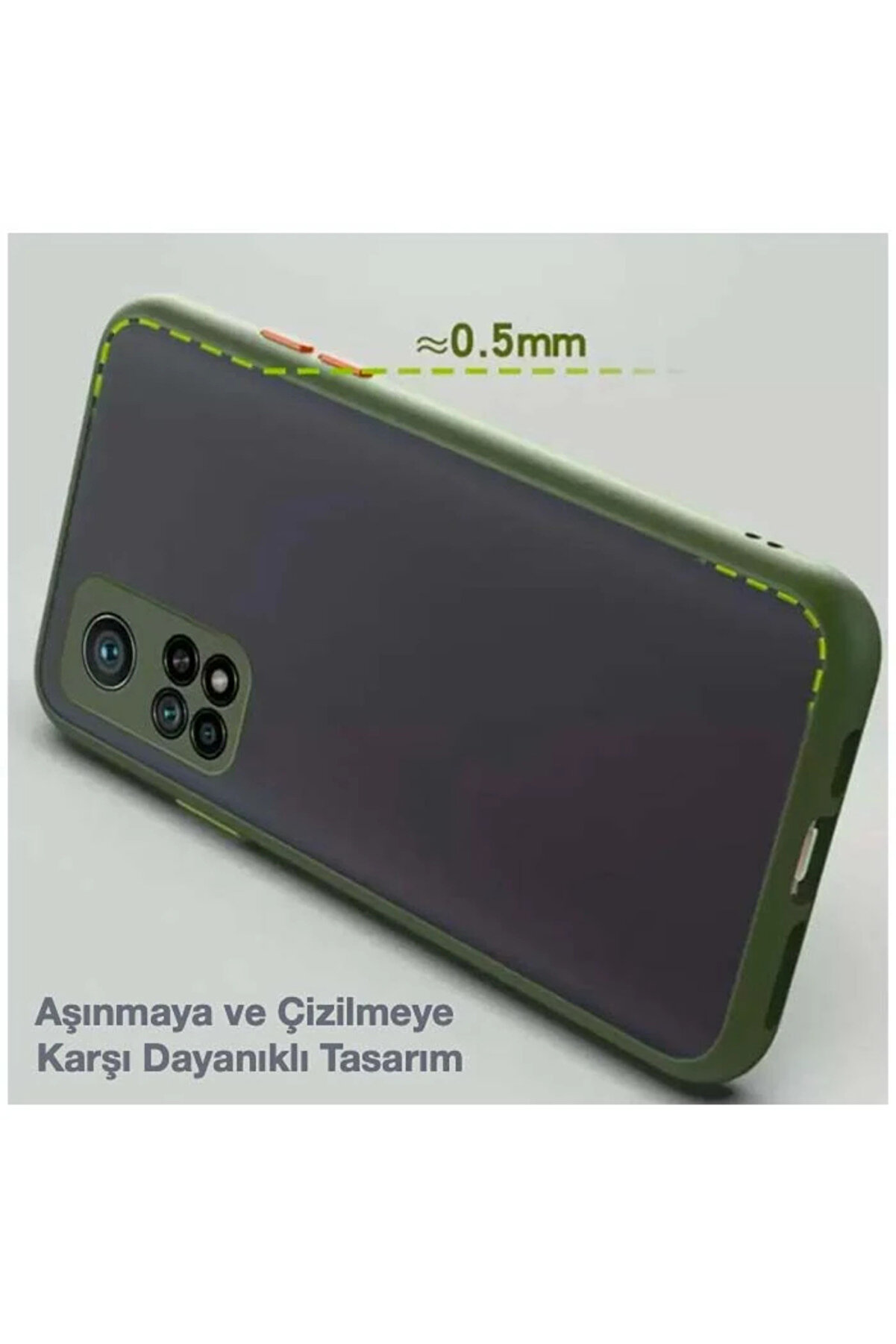 Xi̇aomi̇ Mi̇ 10T - Mi̇ 10T Pro Kamera Korumalı Premi̇um Si̇li̇kon Kılıf-(5775) - Gms1340-7223