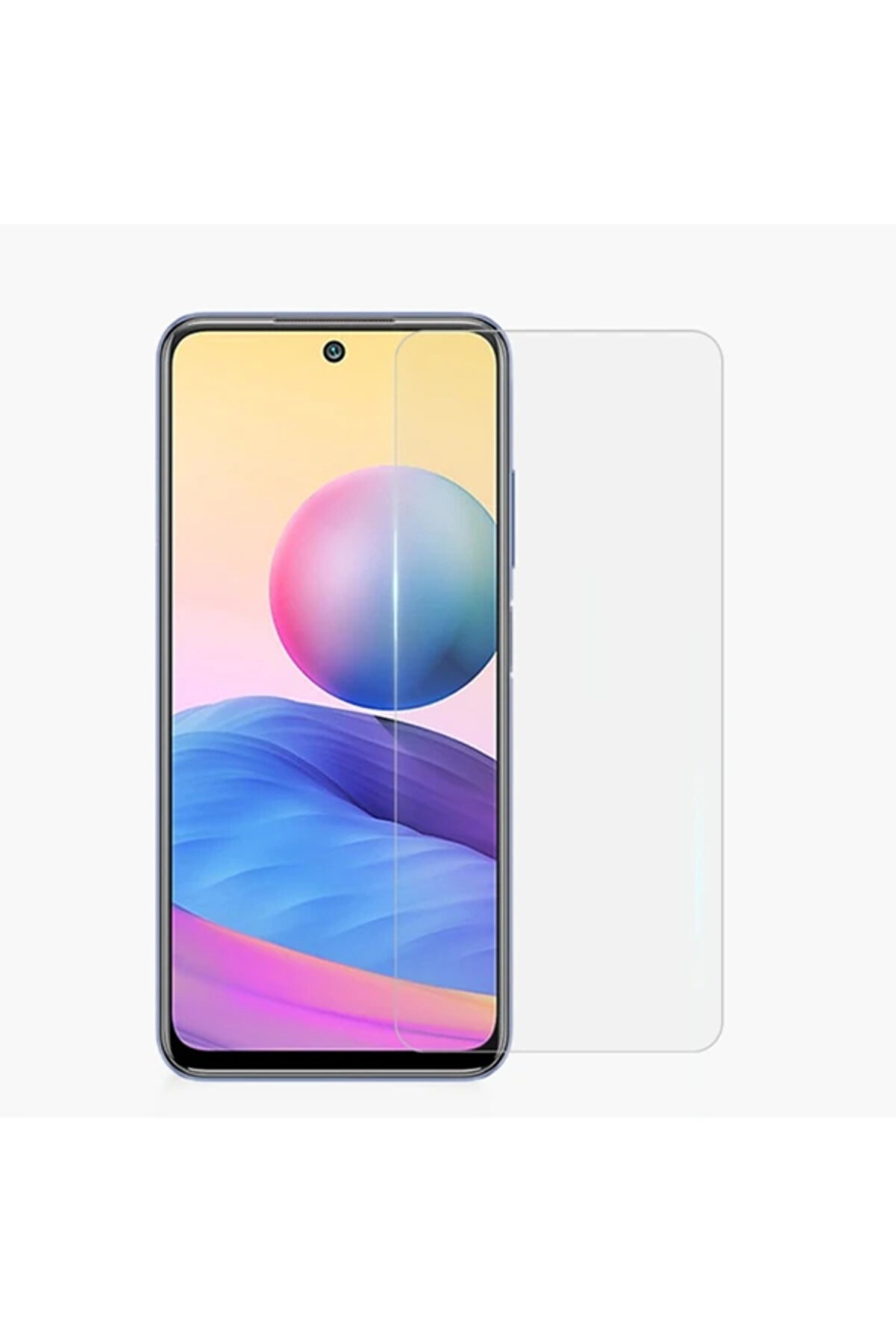 CepteToptan Xiaomi Redmi Note 10 -Poco M3 Pro Tempered Cam Ekran Koruyucu-(1903) - DROPX2476-3314