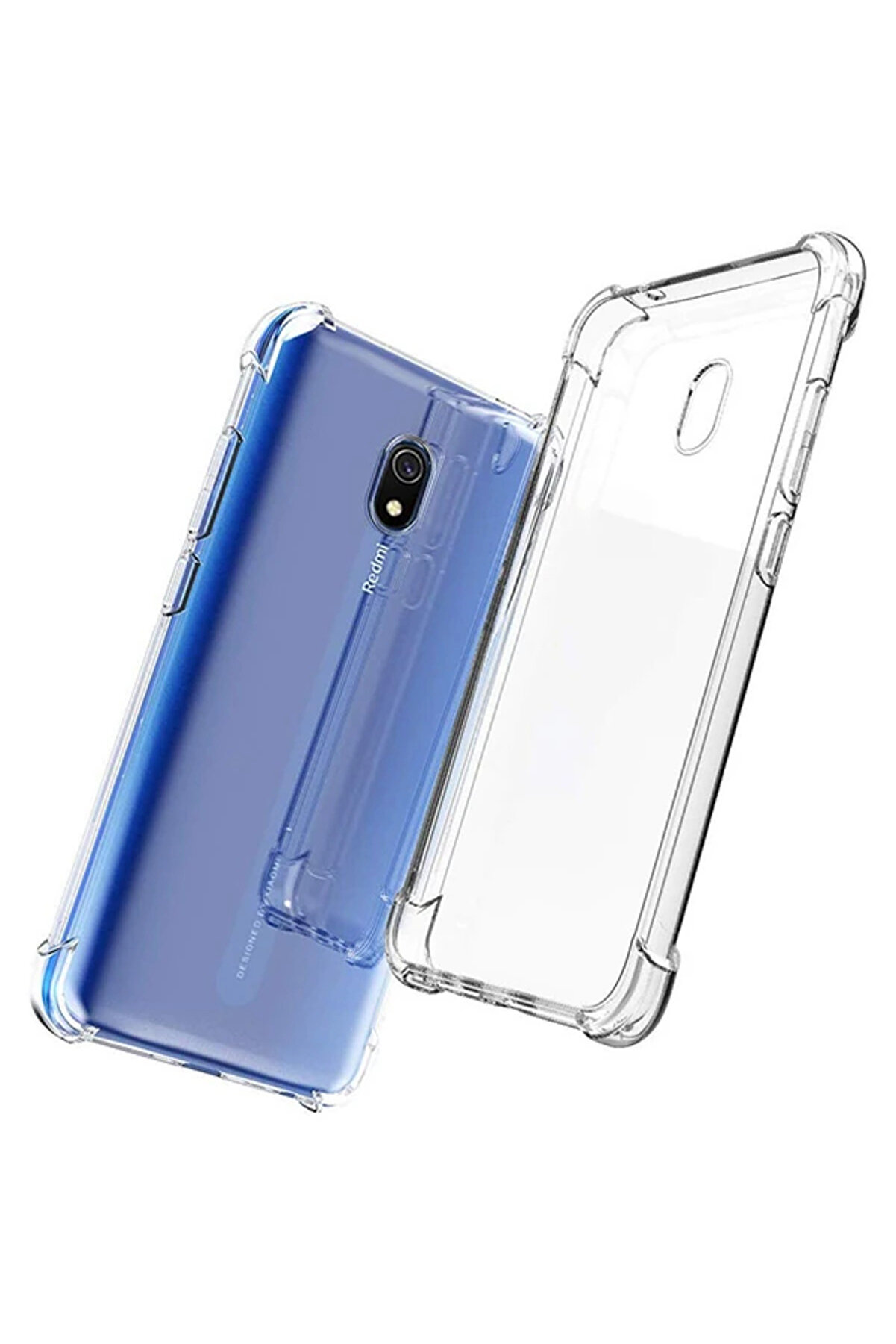 gizmurstore Xiaomi Redmi 8A Anti-Drop Darbe Emici Silikon Kılıf-(5775) - GMS2757-9702