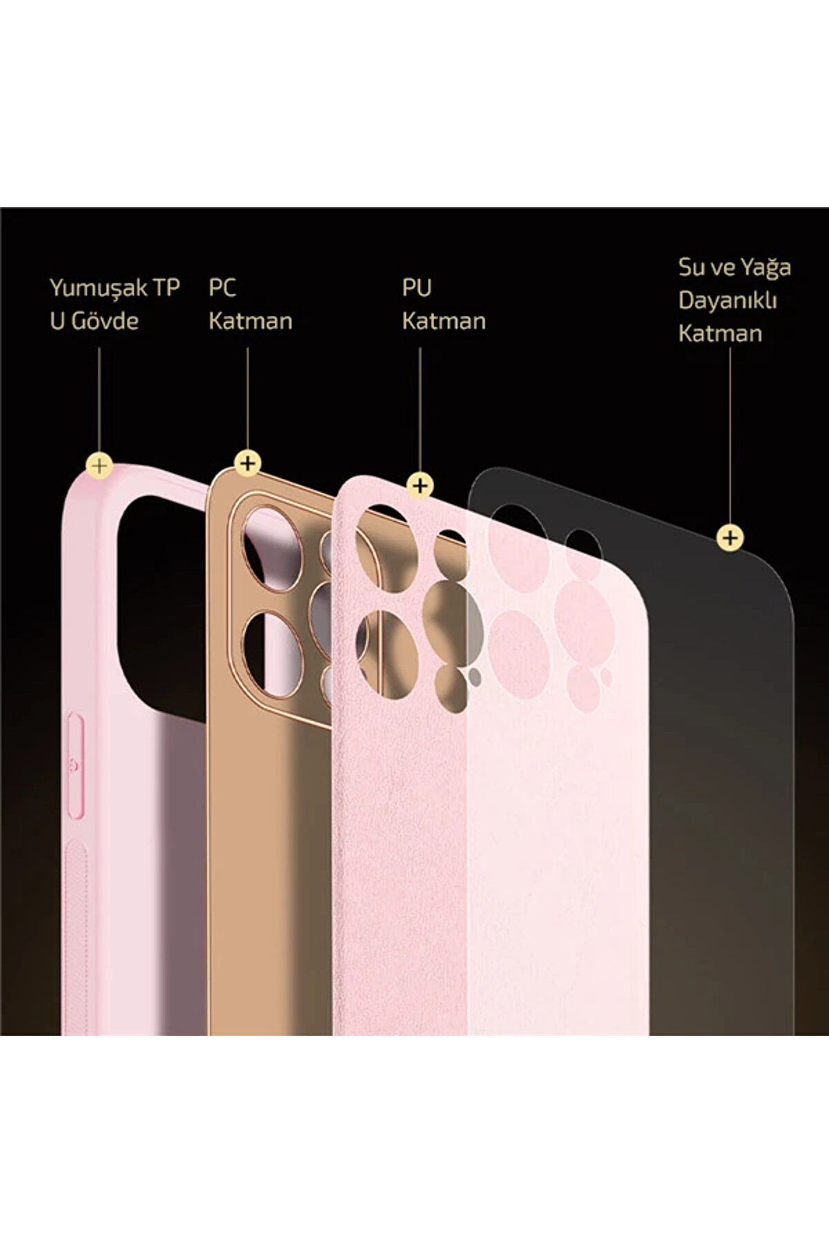 Dux Duci̇s İphone 12 Pro 6.1 Kılıf Yolo Seri̇es Premi̇um Arka Koruma Kılıf-(190 - Dropx1117-1459