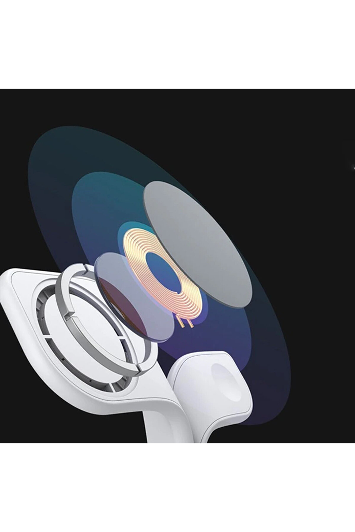 Ally 5İn1 İphone 15-14-13-12 Apple Watch Tutucu Kablosuz Şarj İstasyonu Hızlı Ş - Gms8529-1744