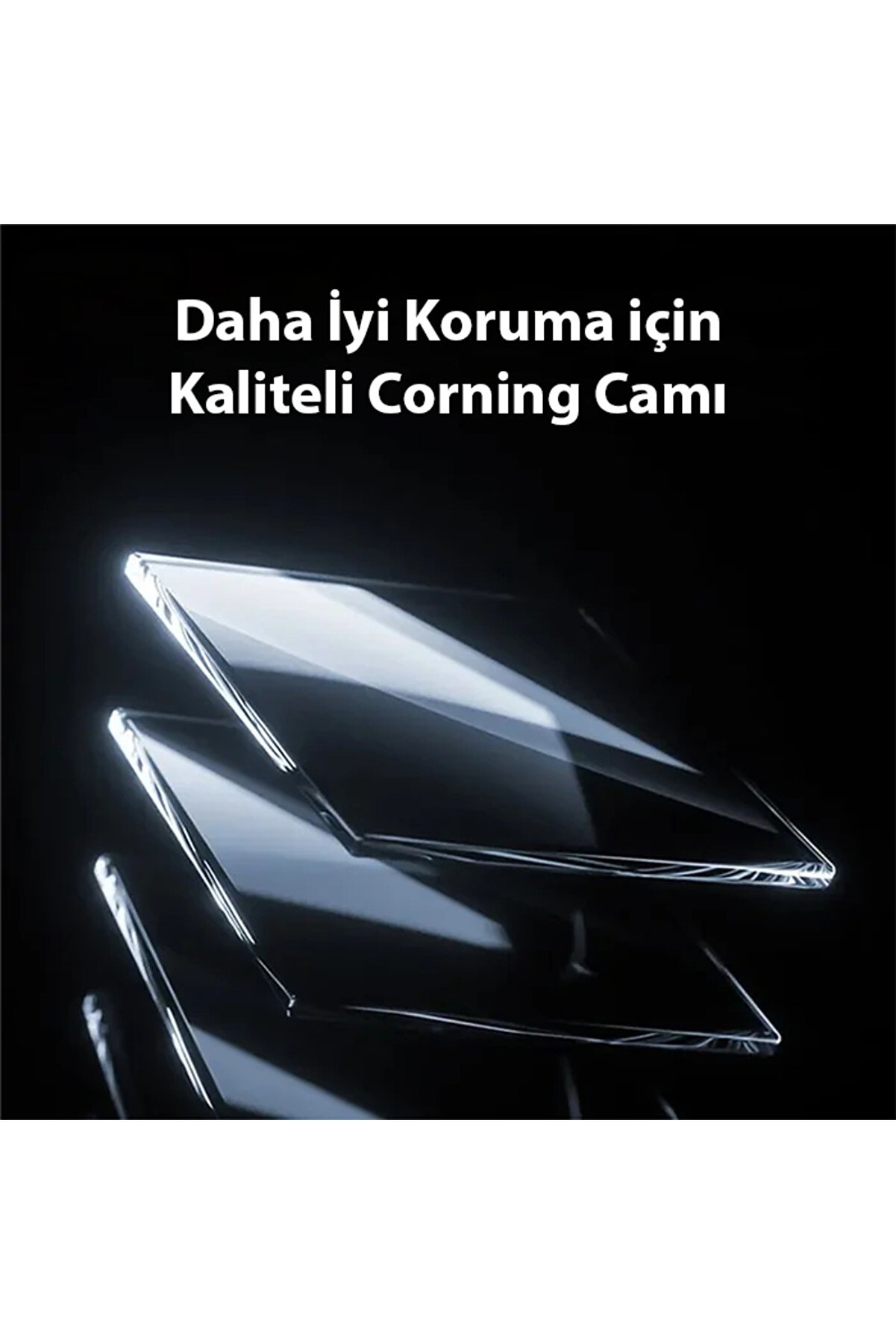Corni̇ng İphone 15 Pro Max Uyumlu Hd Tempered Full Koruma Cam Ekran Koruyucu(5775)-Najmaddi̇n4071-2793