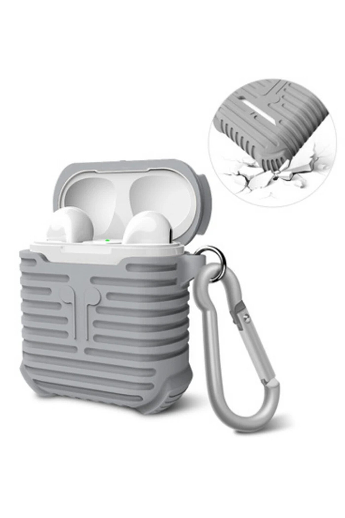 CepteToptan Ally Apple İçin Sert Darbe Emici Silikon Kılıf Anahtarlıklı-(1903) - DROPX5329-3461