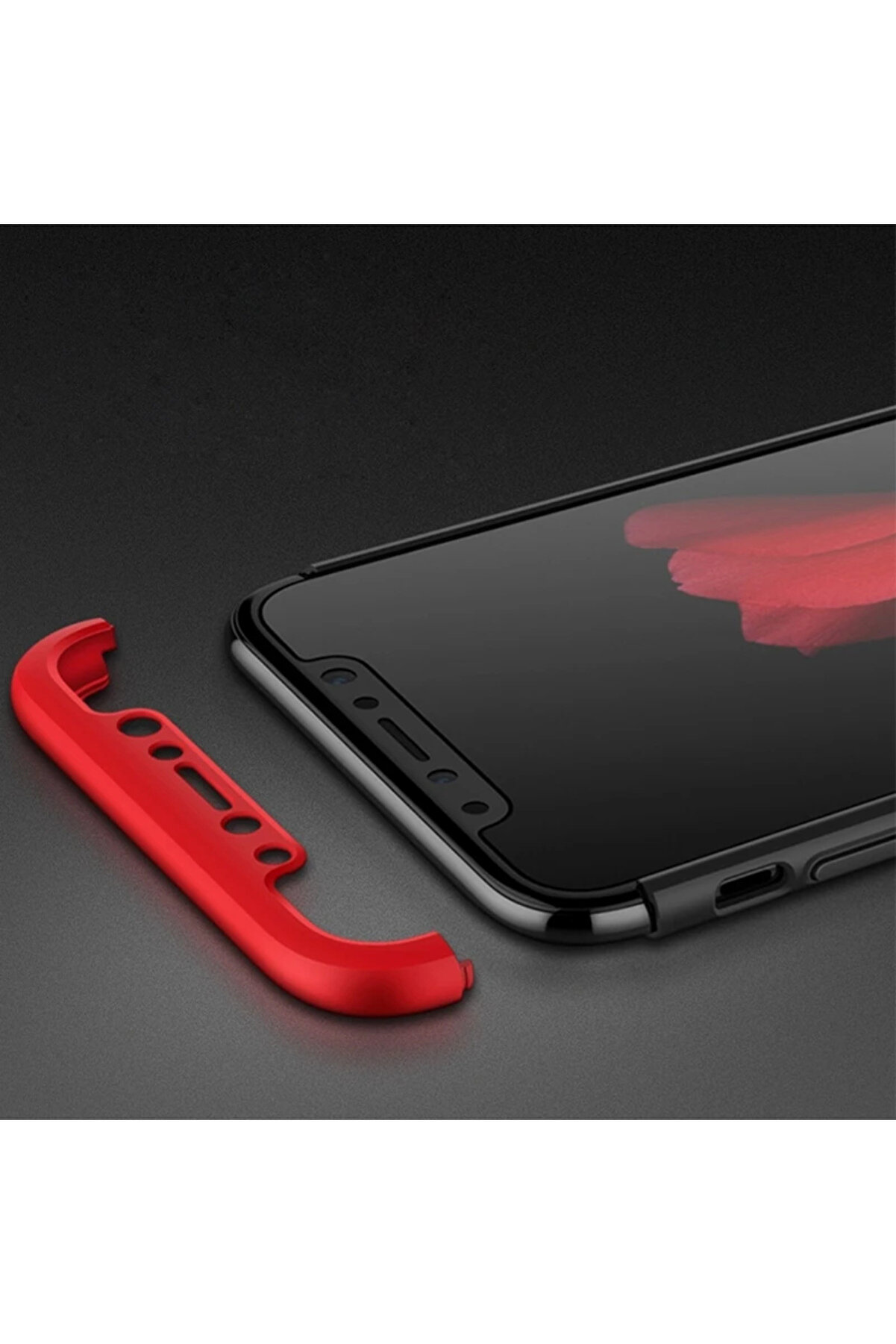 İphone X Xs Gkk 360 Koruma Premi̇um Pc Kılıf-(5775) - Gms7502-9242