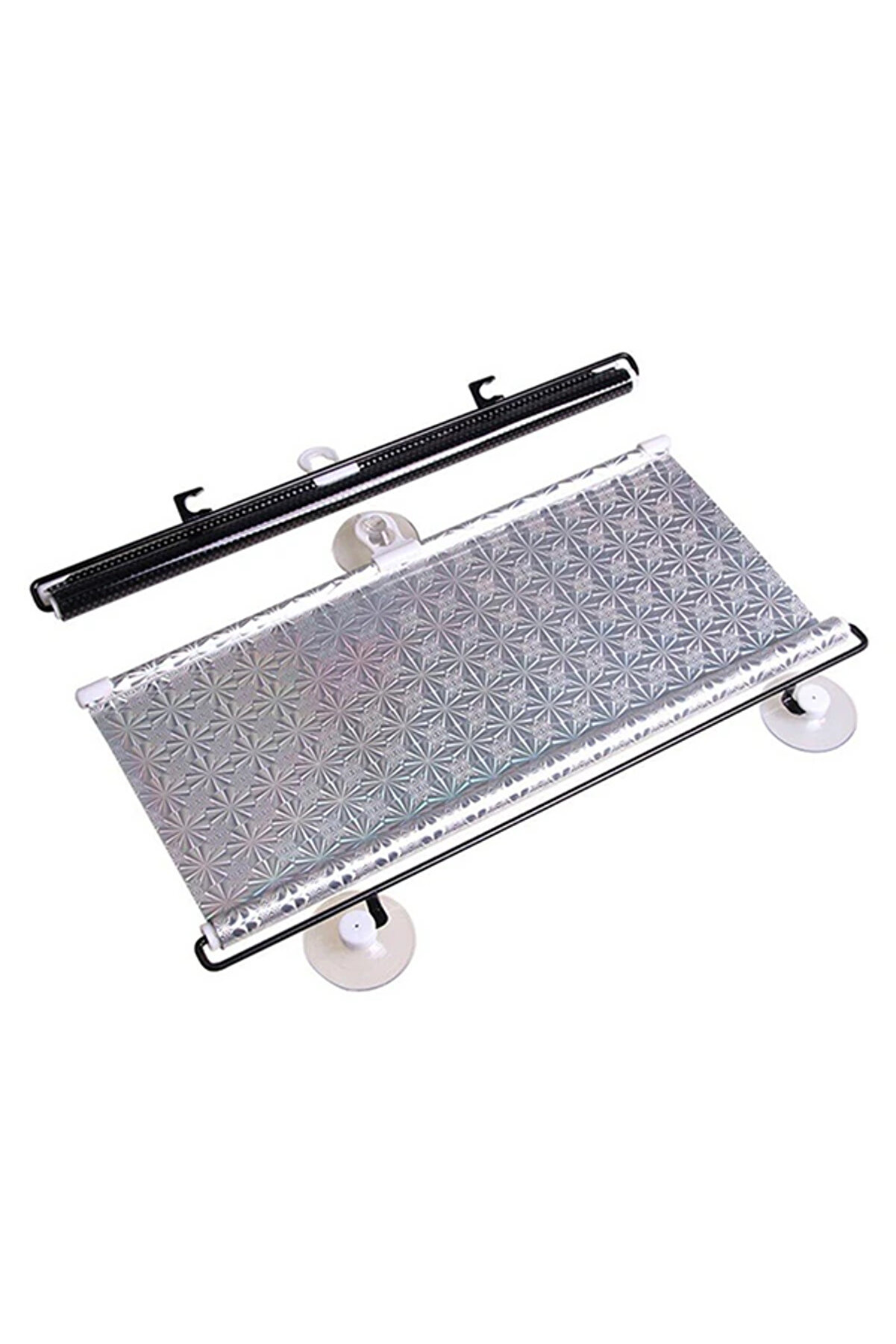 CepteToptan Araç İçi Araba Güneşliği Oto Ön Cam Güneşlik Branda Katlanabilir Koruyu - DROPX4284-4494