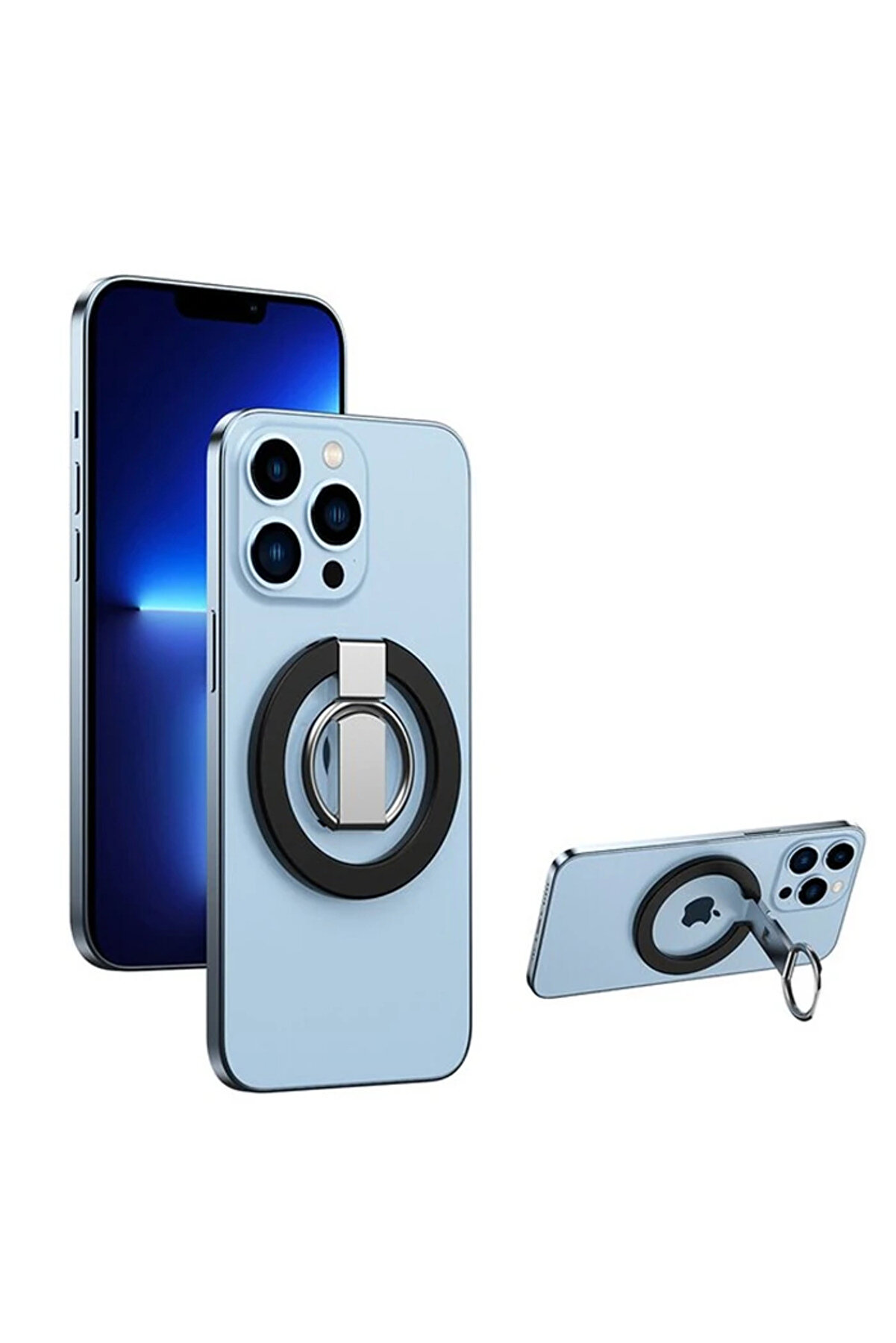 gizmurstore Ally SJ20 Taşınabilir Magsafe Mıknatıslı Cep Telefonu Standı Masaüstü Braket - GMS1919-1972