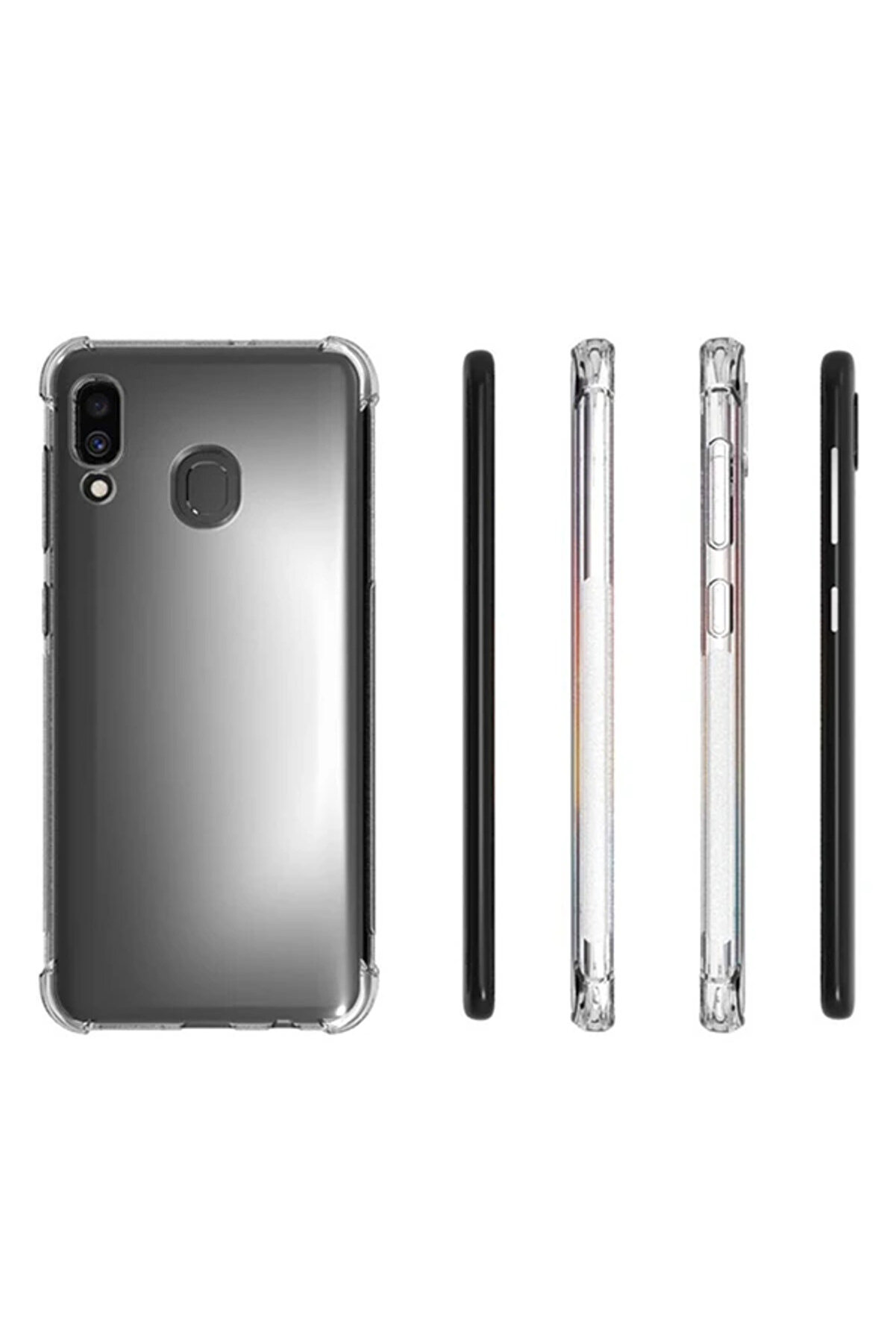 Ally Sm Galaxy A20/A30 Anti̇-Drop Darbe Emi̇ci̇ Si̇li̇kon Kılıf-(5775) - Tygo4693-8881