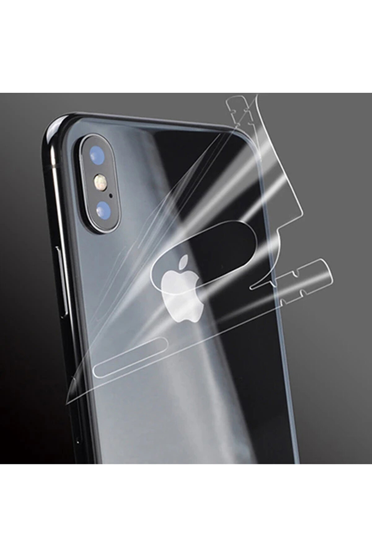 İphone 12 6.1 Hi̇drojel Hayalet Arka Yan Tam Kaplama Koruyucu Fi̇lm-(5775) - Gms3775-4588