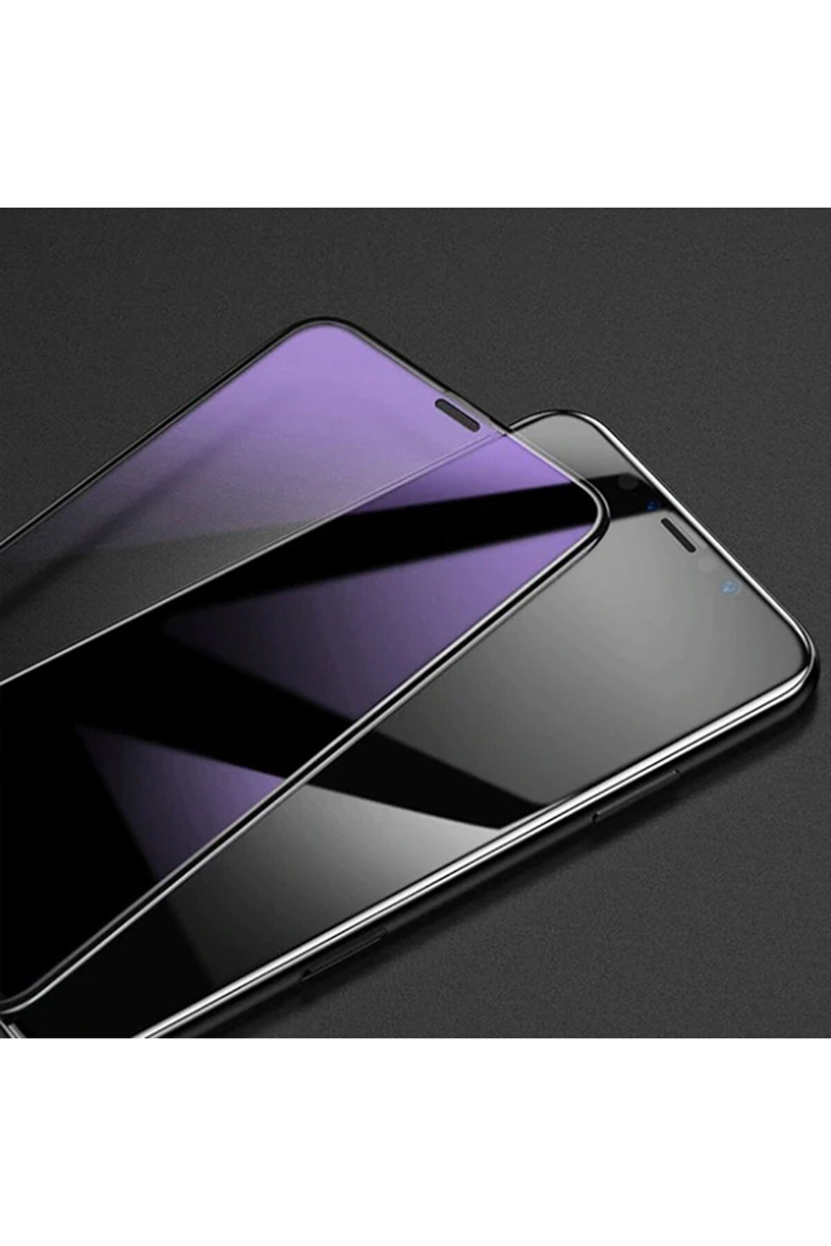 İphone 11 Pro 0.3Mm Ri̇gi̇d Edge Anti̇ Blue Li̇ght Kırılmaz Cam Koruyucu-(1903) - Dropx1304-8605