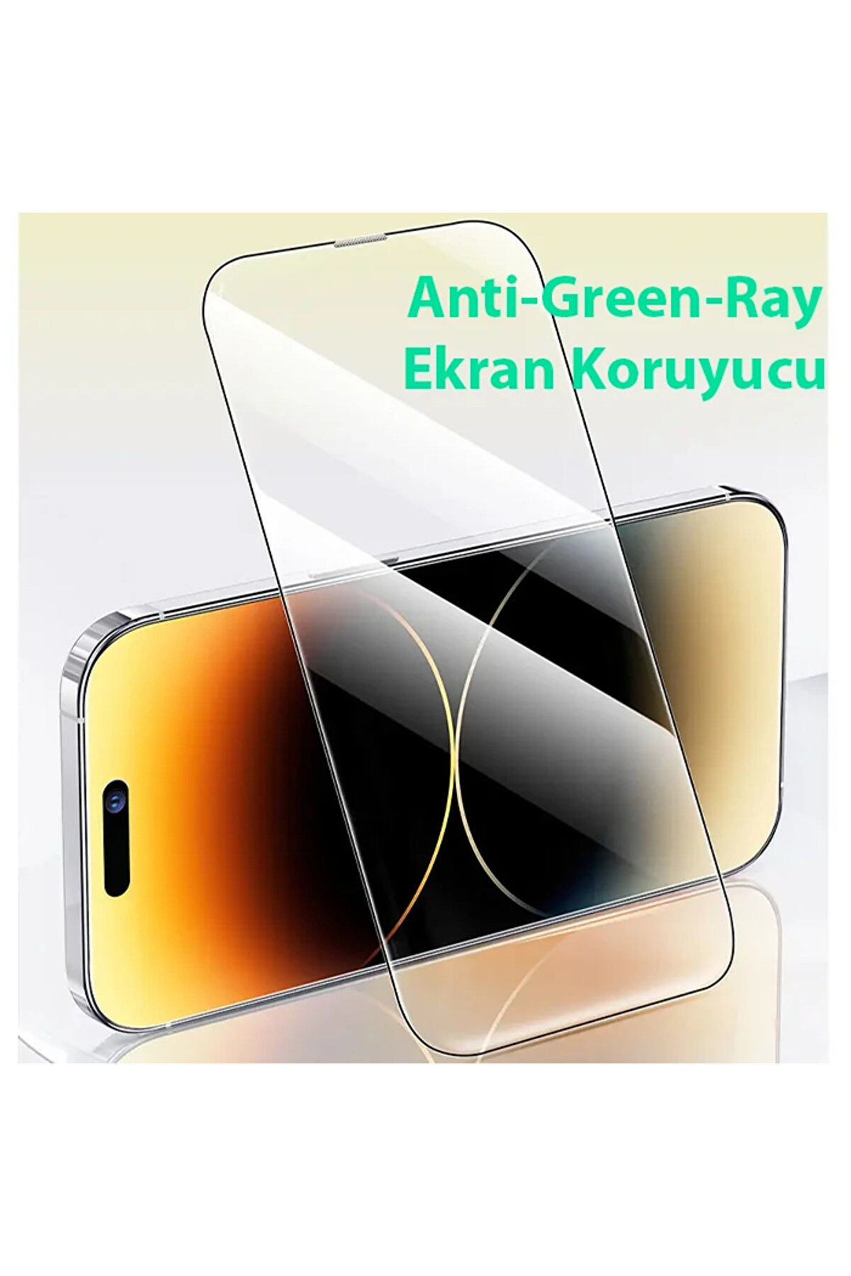 Corni̇ng İphone 15 Full Koruma Eye-Protecti̇on Tempered Cam Ekran Koruyucu-(1903) - Dropx7032-4680