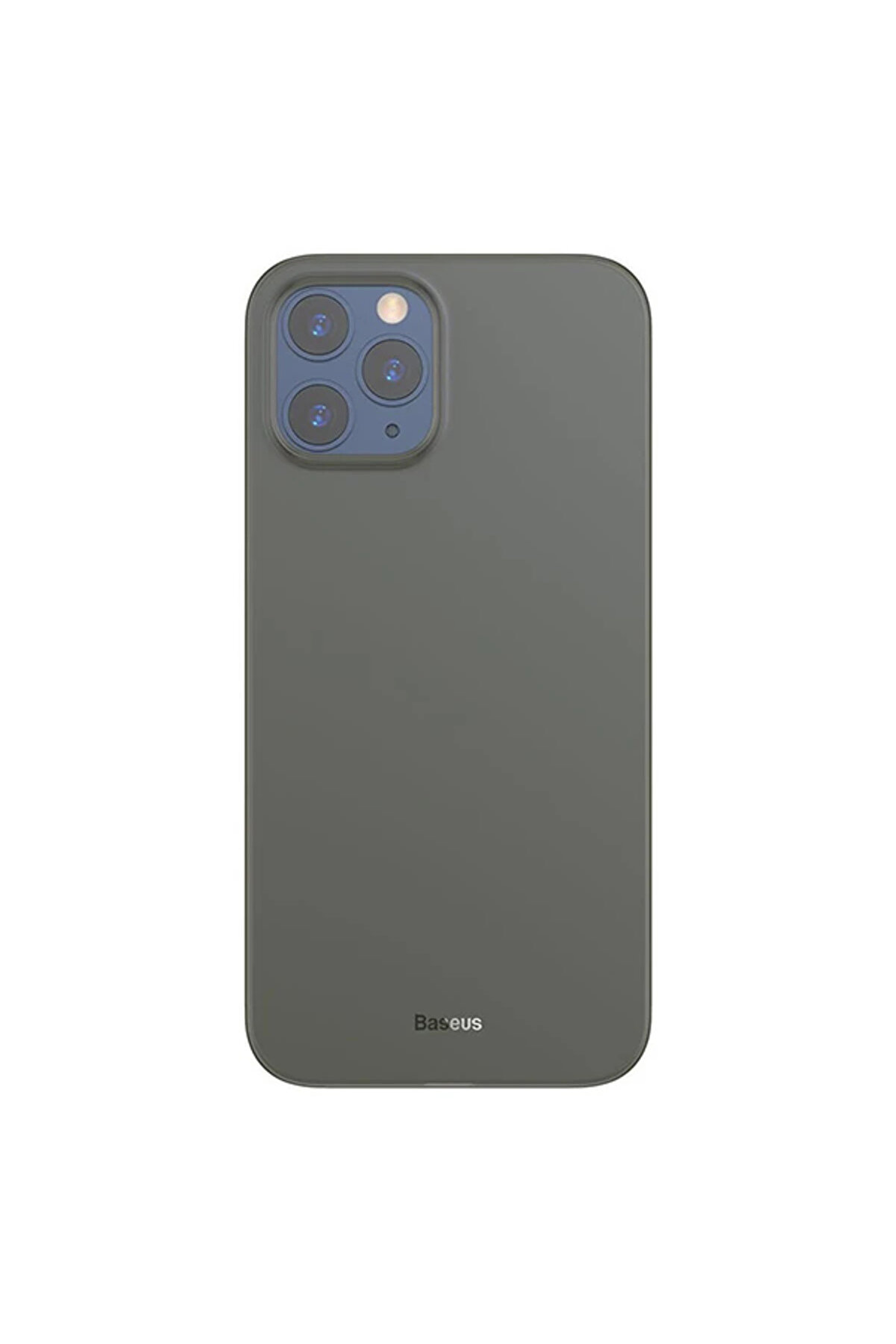 gizmurstore Wing Case İPhone 12 Pro 6.1 Kılıf Ultra İnce Lux Mat Şeffaf Kılıf-(5775) - GMS6026-6245
