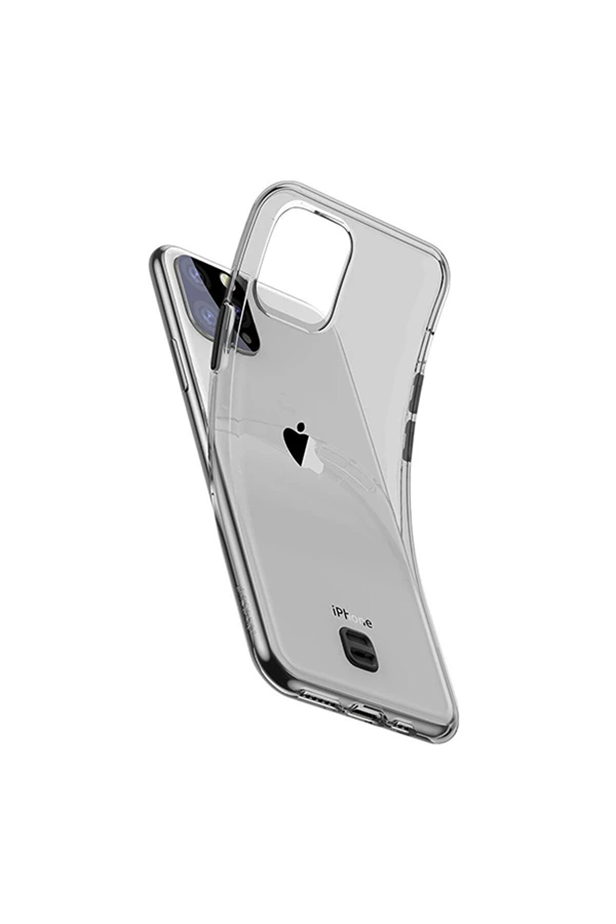 Transparent Key İphone 11 Pro Max 6.5İnch (2019) Şeffaf Si̇li̇kon Kılıf-(5775) - Gms8509-5961