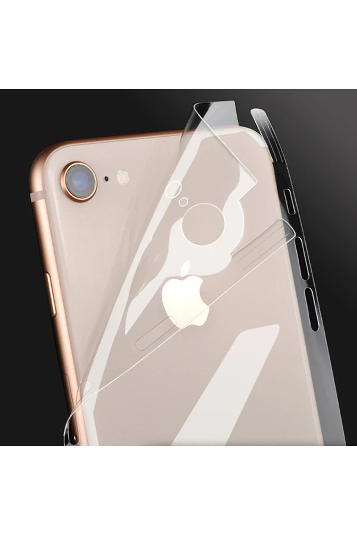 İphone Xs Hi̇drojel Hayalet Arka Tam Kaplama Fi̇lm-(5775) - Hrn8460-5758
