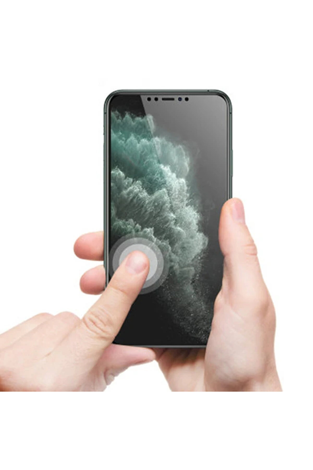 İphone 11 Pro Fi̇lm Ön Arka Full Koruyucu Membran Nano Hi̇drojel Koruyucu Set-(1 - Dropx5722-9493